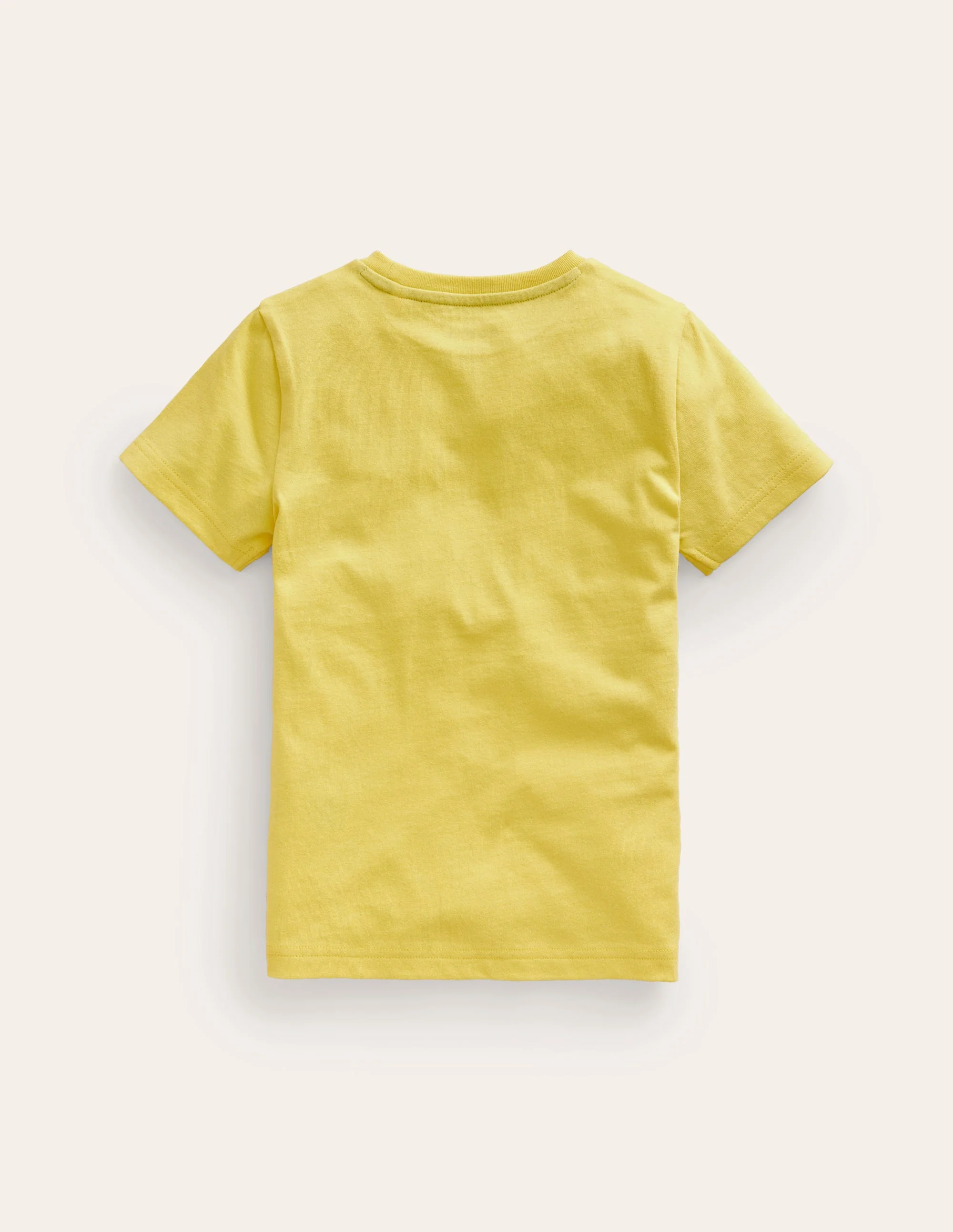 T-Shirt mit Oster-Applikation-Würziges Gelb Traktor - Image 2