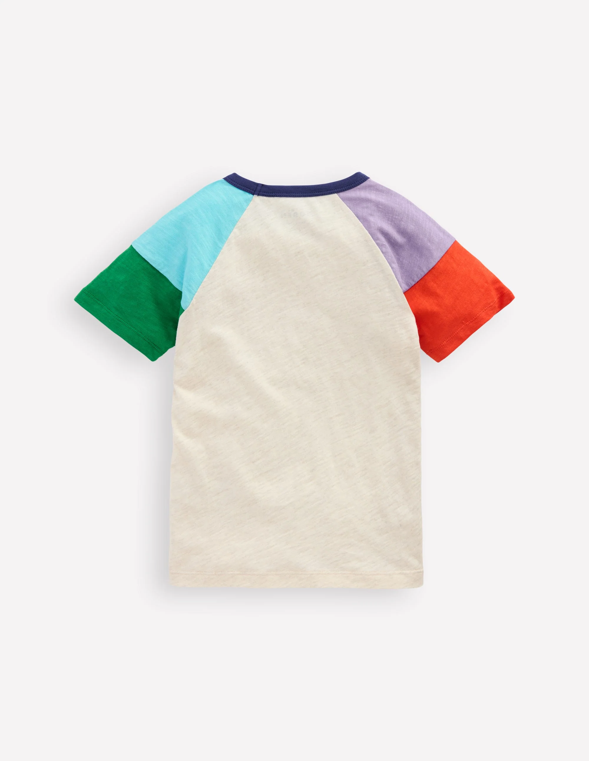 T-Shirt mit Raglanärmeln-Beige - Image 2