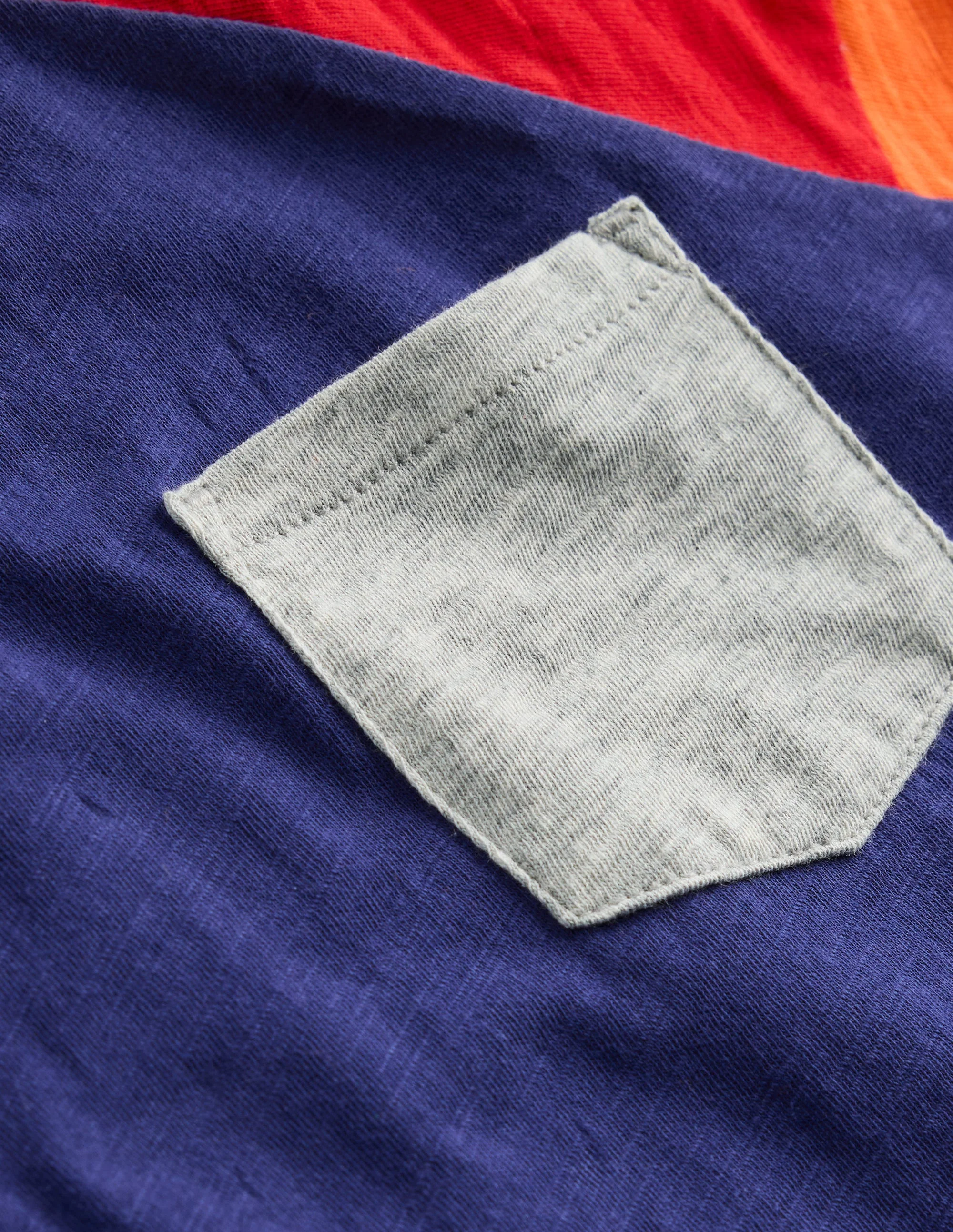 T-Shirt mit Raglanärmeln-Twilight Blau - Image 3