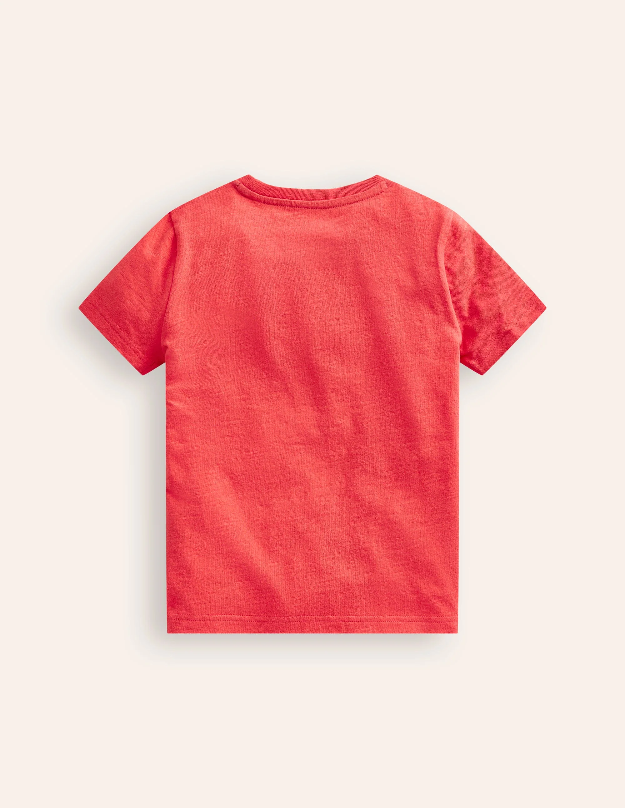 T-Shirt mit Superstitch an Brusttasche-Marmeladenrot Frösche - Image 2
