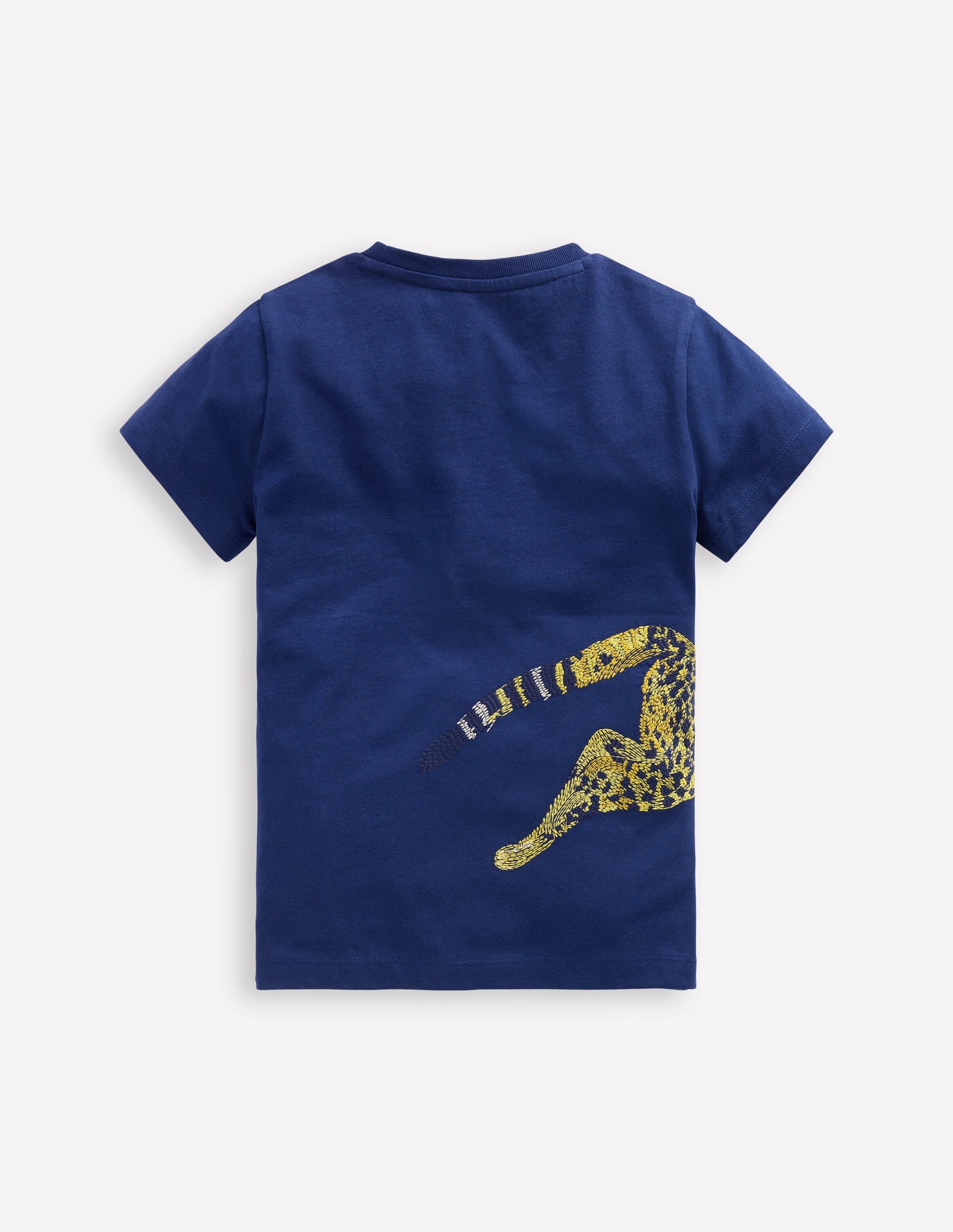 T-Shirt mit Superstitch-Design-Steuerbordblau Gepard - Image 2