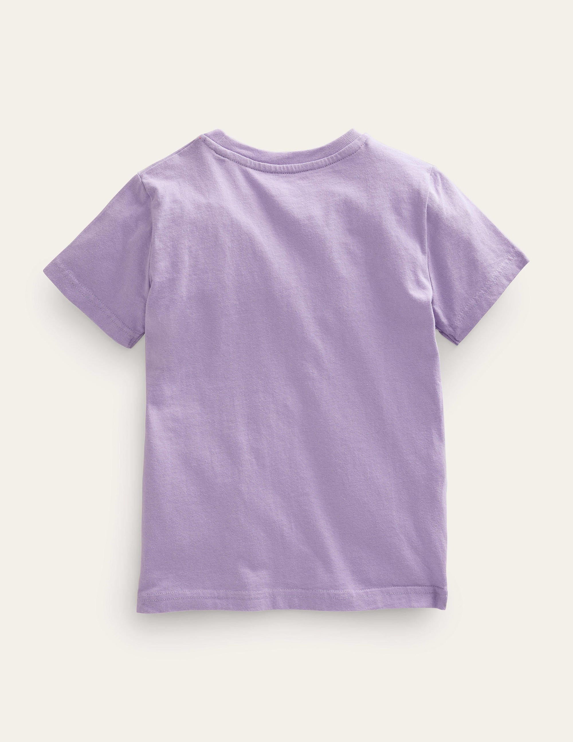 T-Shirt mit Tierfakten-Nebliges Lavendellila, Echse - Image 2