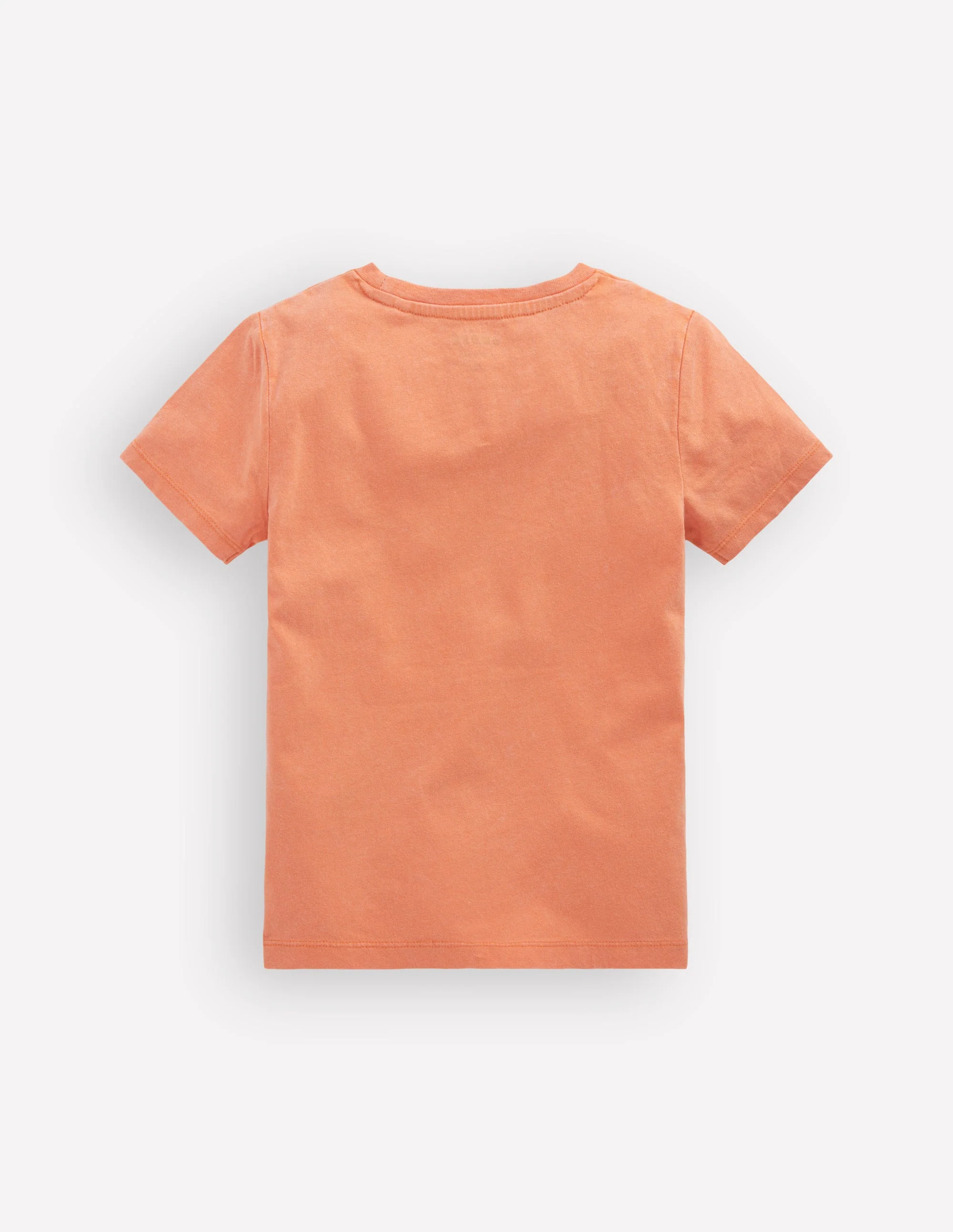T-Shirt mit Vintage-Waschung und Grafik-ORANGE HAIE - Image 2
