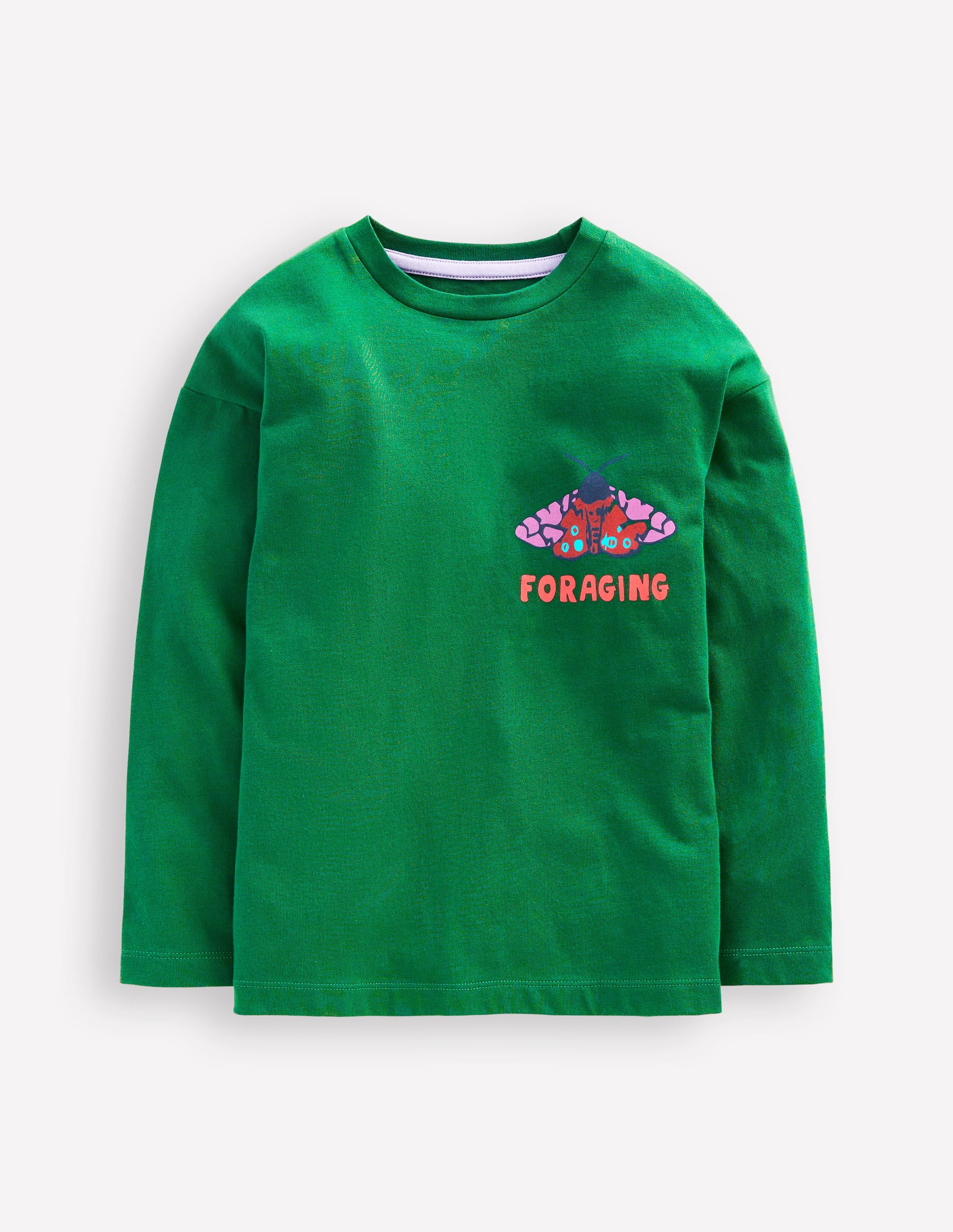 T-Shirt mit wissenschaftlichen Motiven-Schmucksteingrün Herbstsuche
