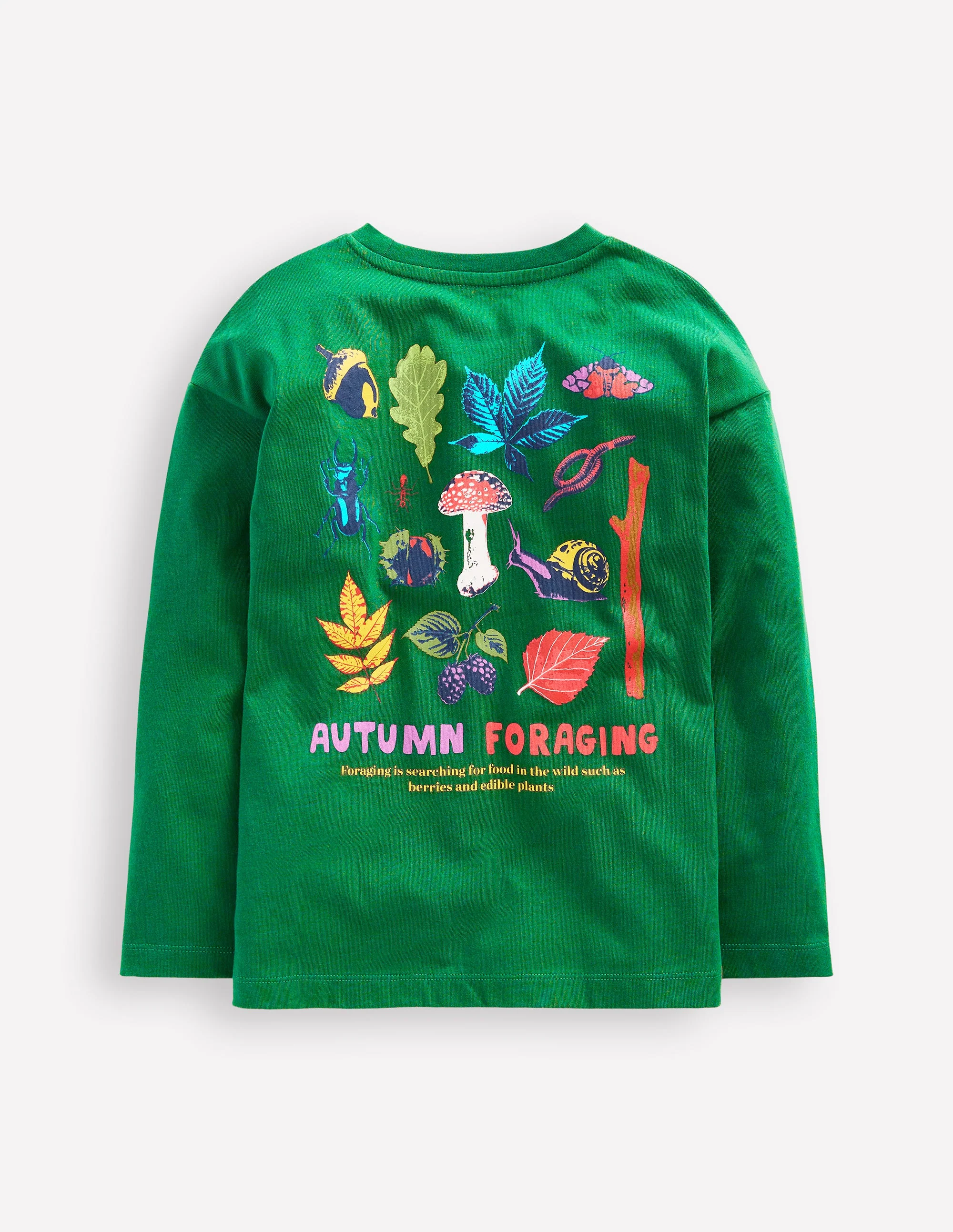 T-Shirt mit wissenschaftlichen Motiven-Schmucksteingrün Herbstsuche - Image 2