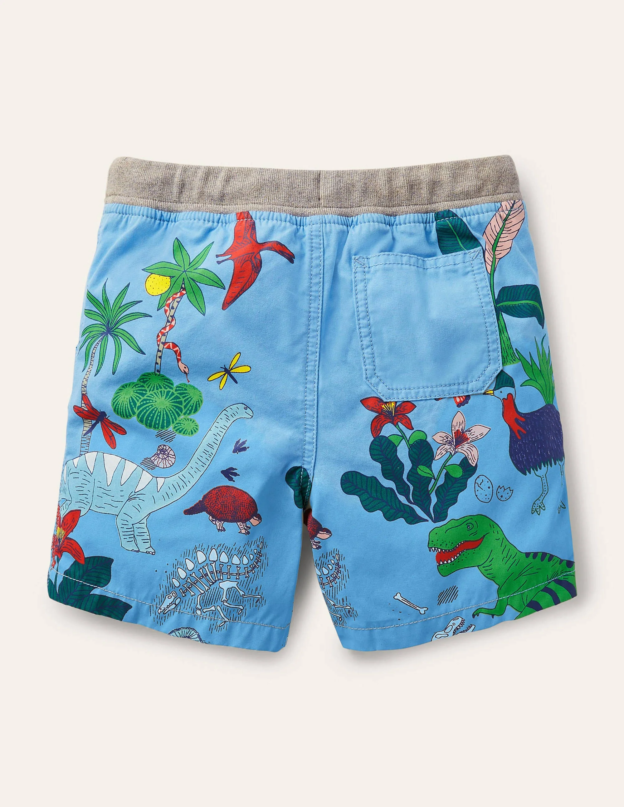 Urlaubsshorts-Surfbrettblau, Dinoinsel - Image 2