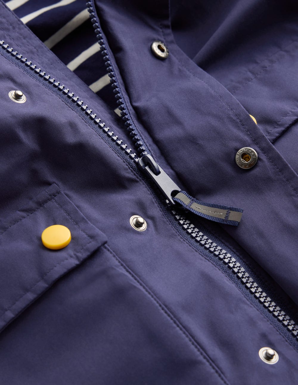 Wasserdichte Fischerjacke-Schuluniform-Marineblau - Image 3