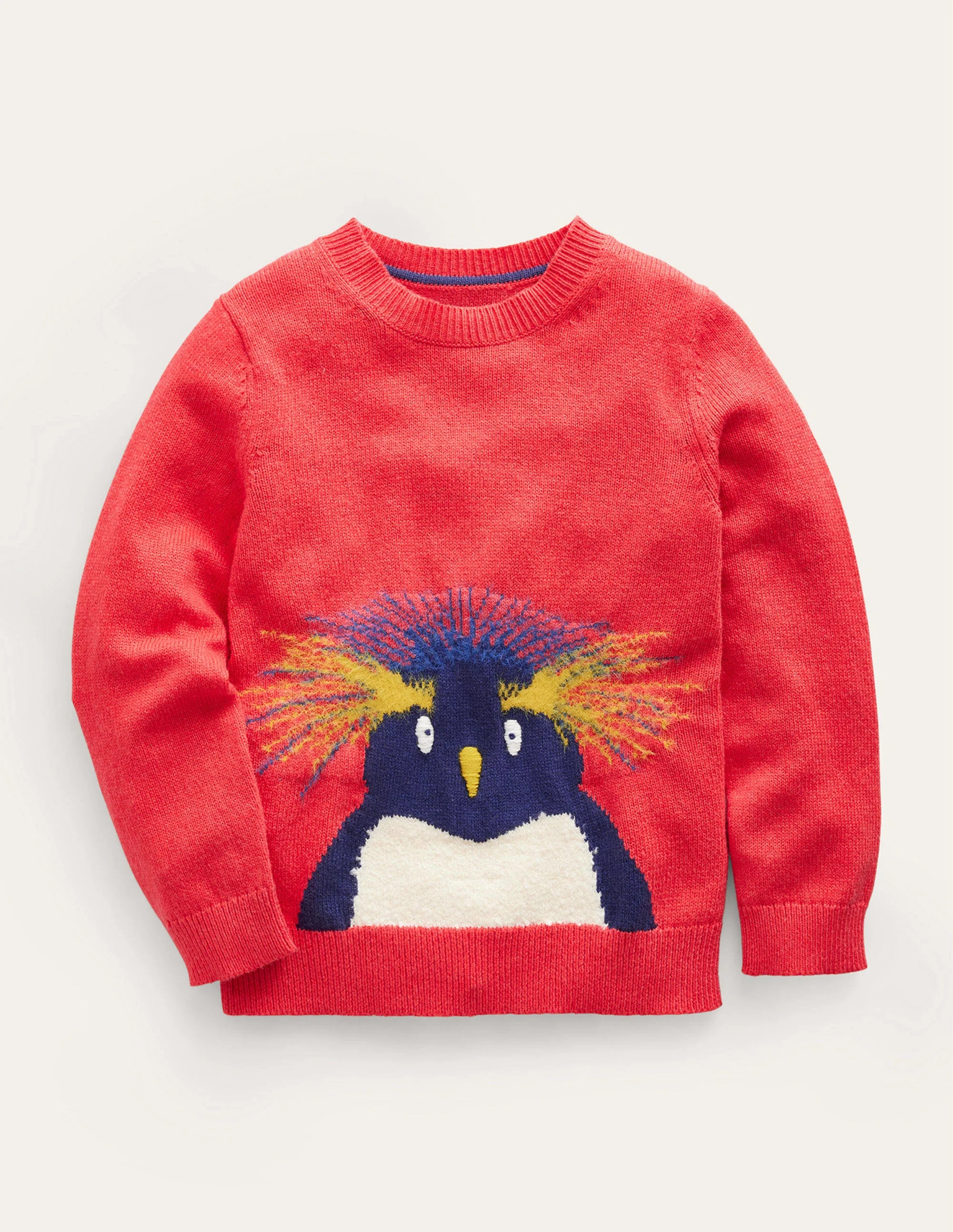 Witziger, kuscheliger Pullover-Marmeladenrot Pinguin
