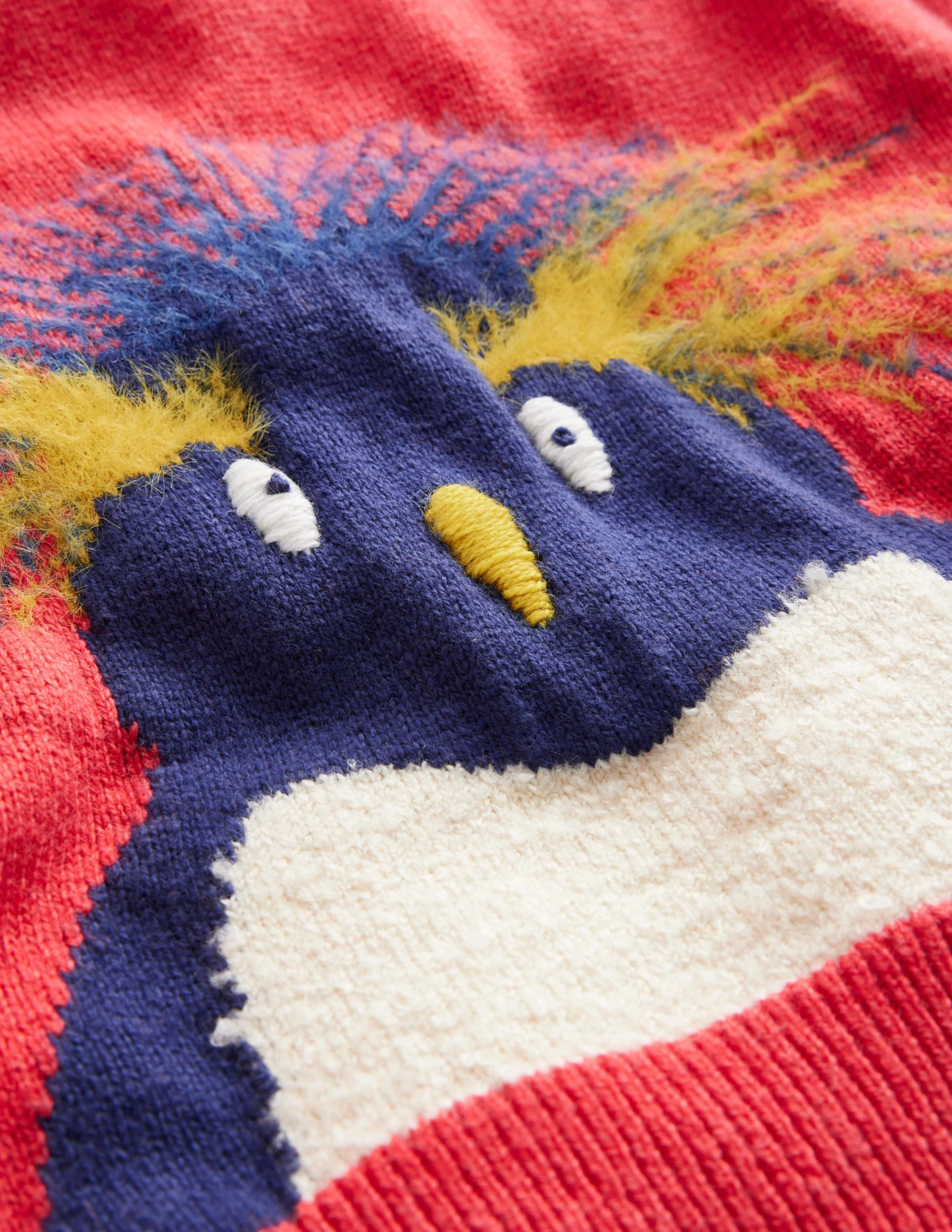 Witziger, kuscheliger Pullover-Marmeladenrot Pinguin - Image 3