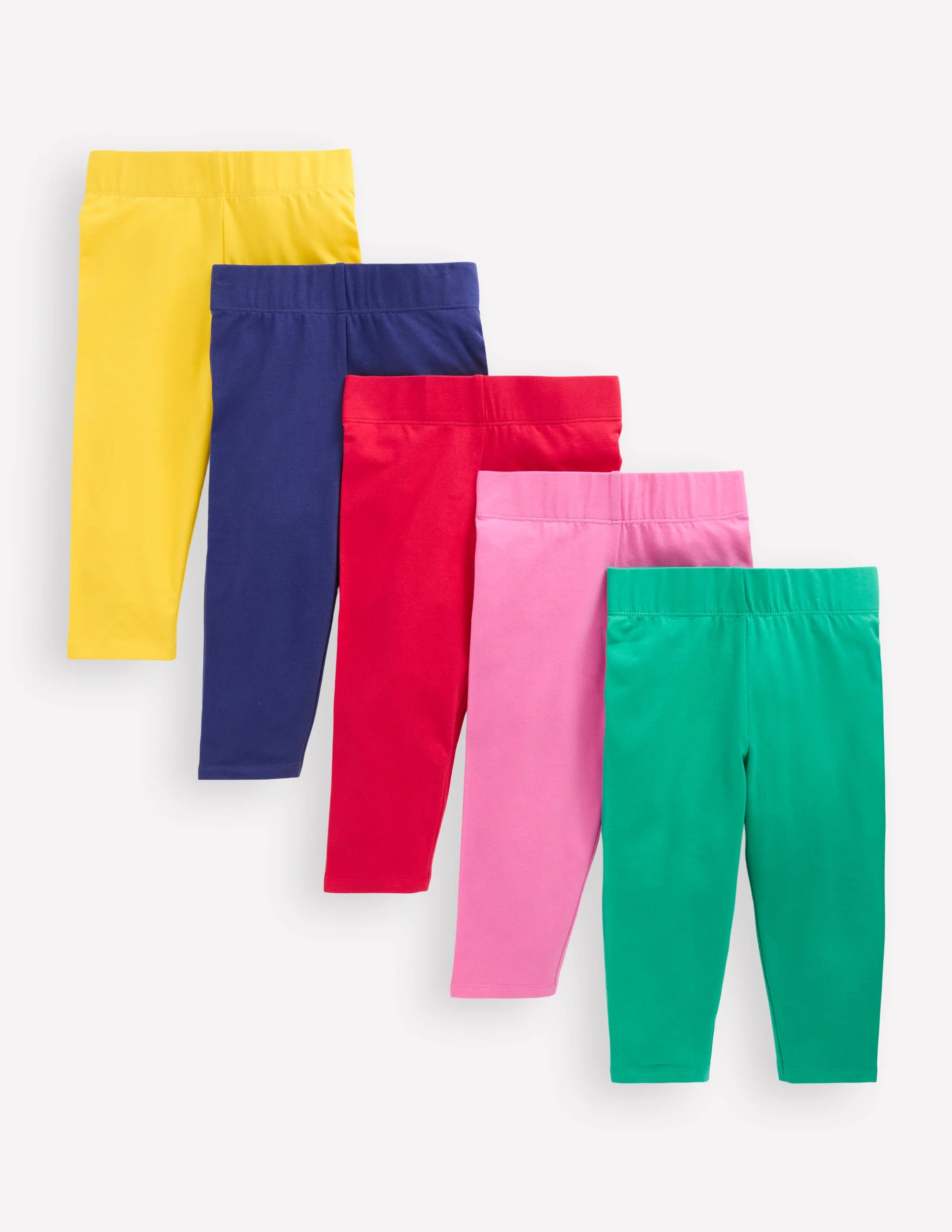 5er-Pack Verkürzte Leggings-Arc-en-ciel multi