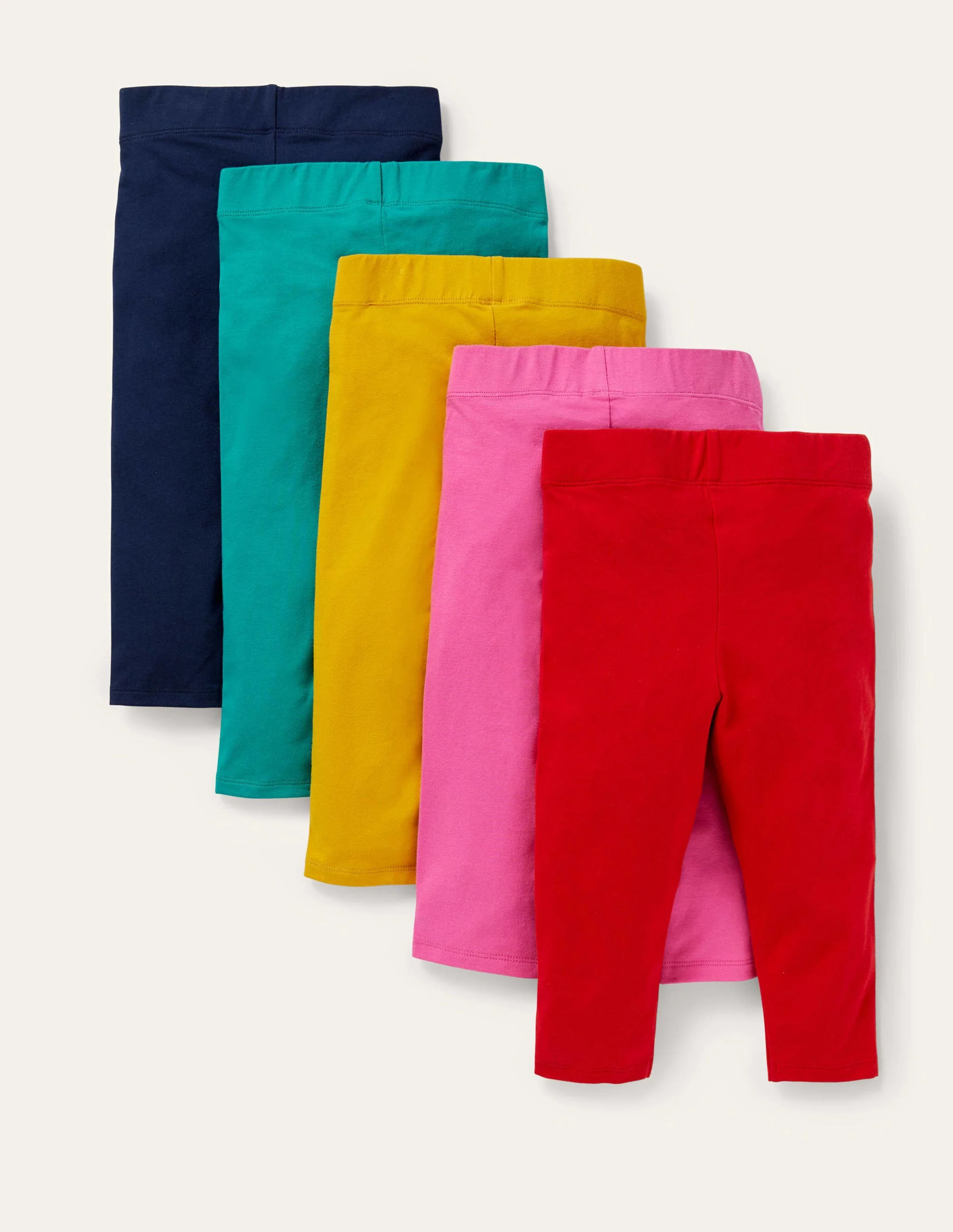 7/8-Leggings im 5er-Pack-Bunt, Regenbogenfarben - Image 2