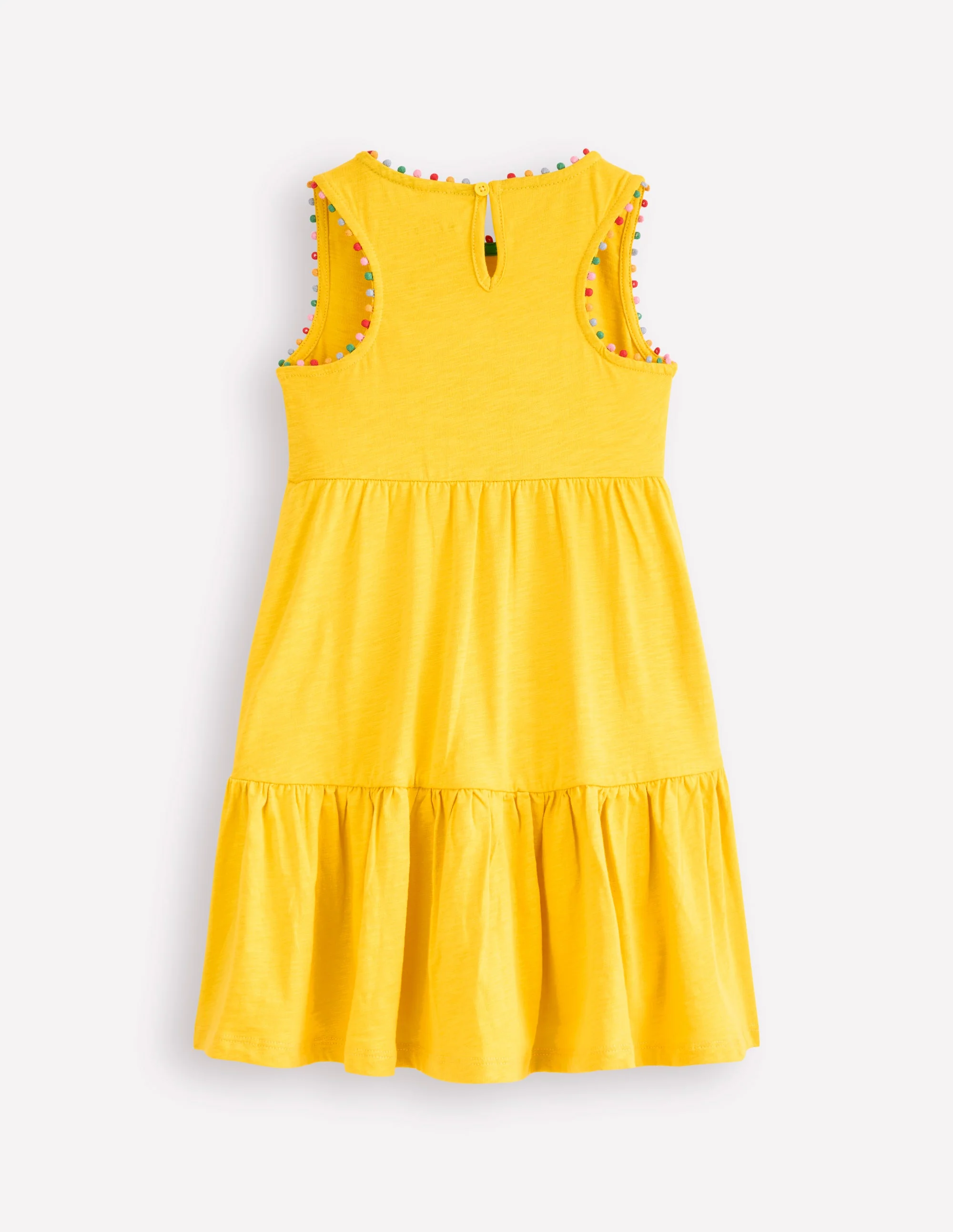 Ali Jerseykleid mit Bommelbesatz-Ananas - Image 2