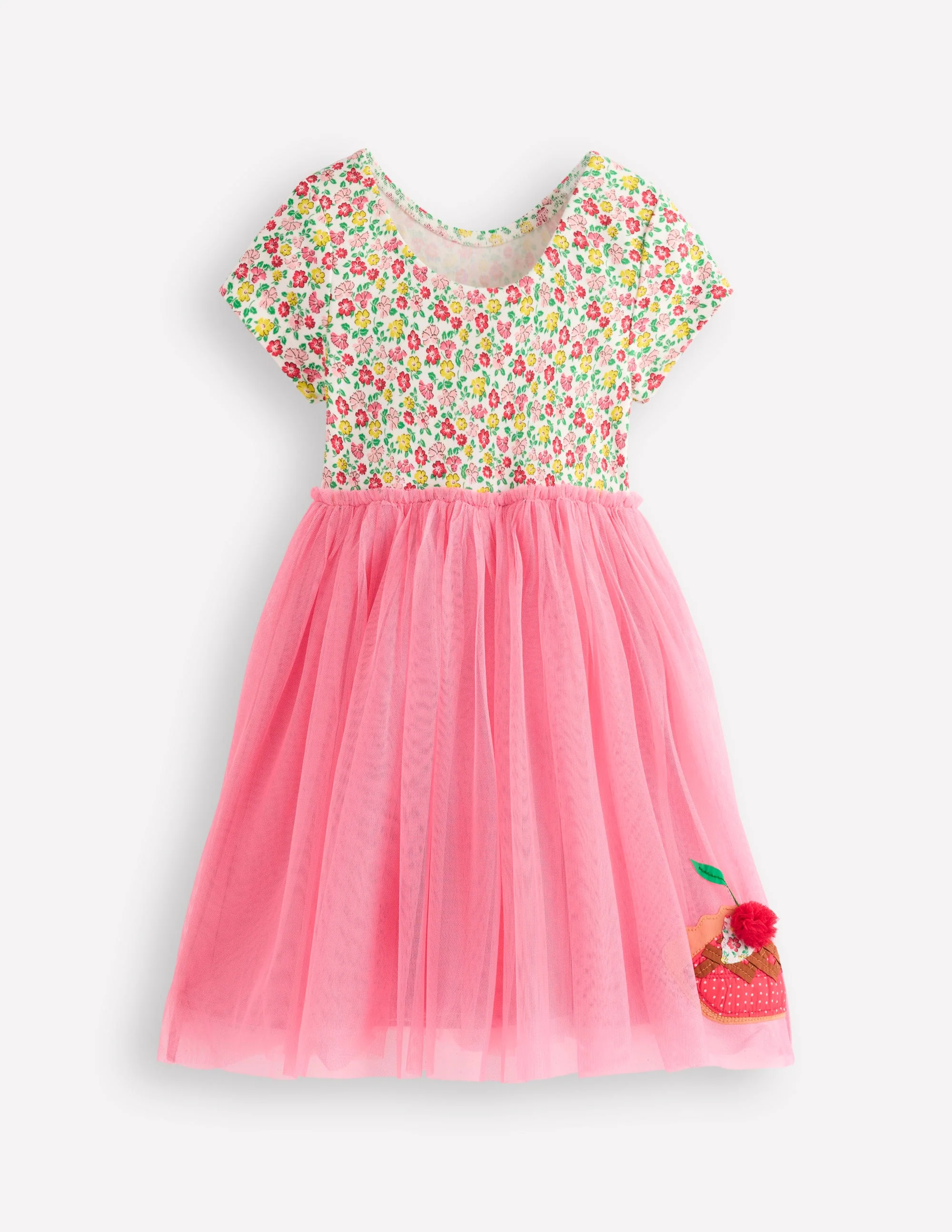 Ami Tüllkleid mit Applikationen-Lachsrosa Desserts - Image 2
