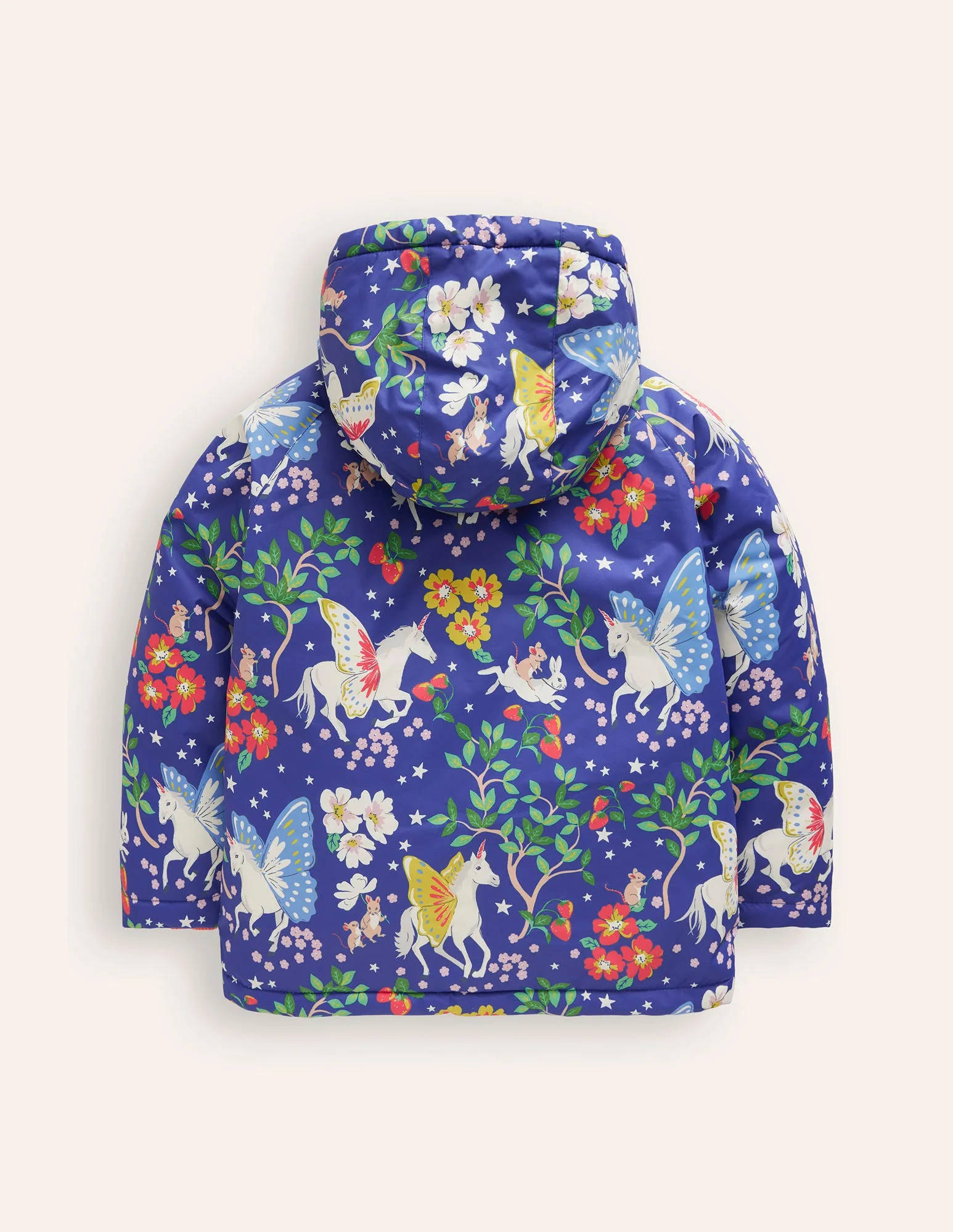 Anorak mit Sherpa-Futter-Blau Verzaubertes Einhorn - Image 2