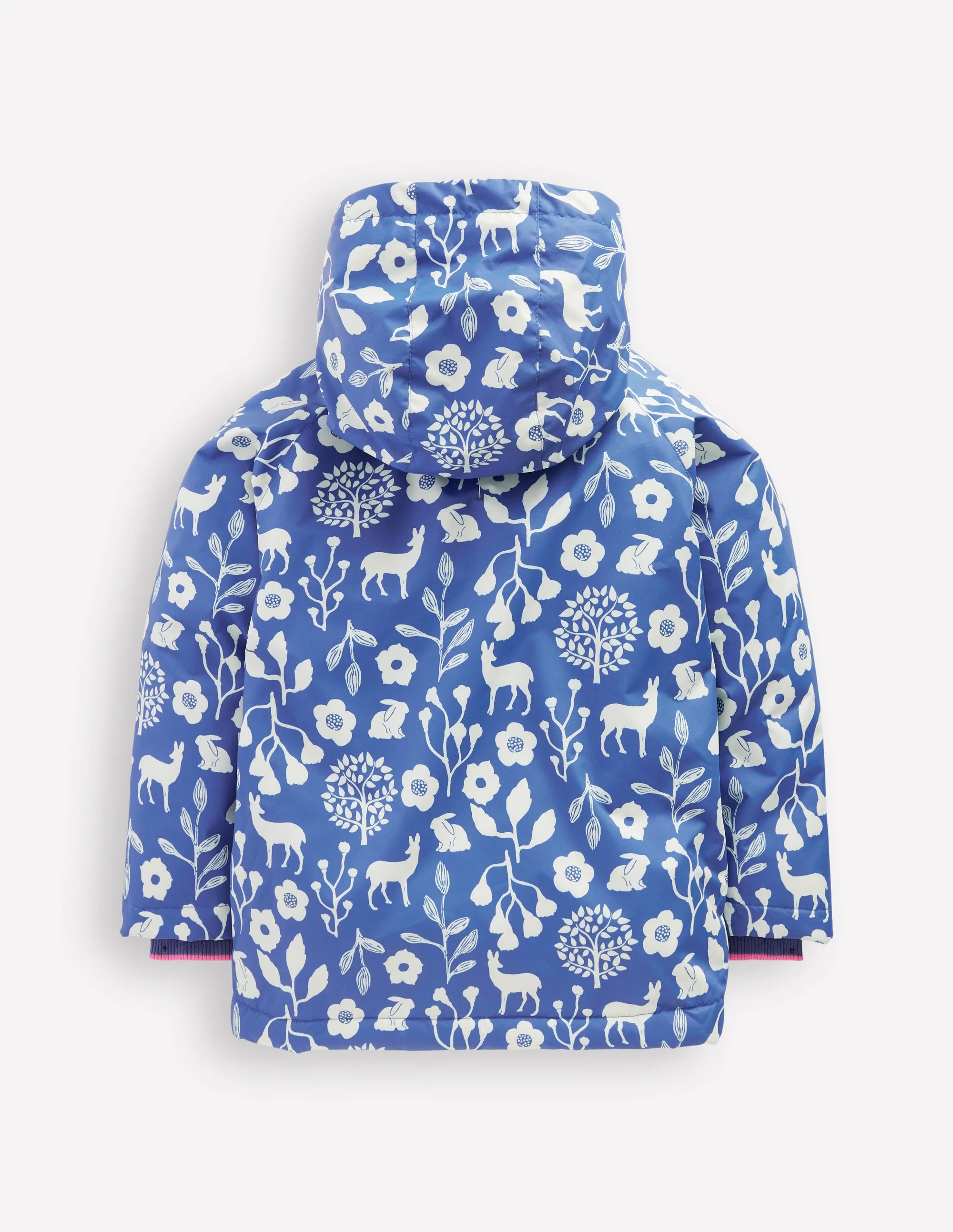 Anorak mit Sherpa-Futter-Blauhäher Wald - Image 2
