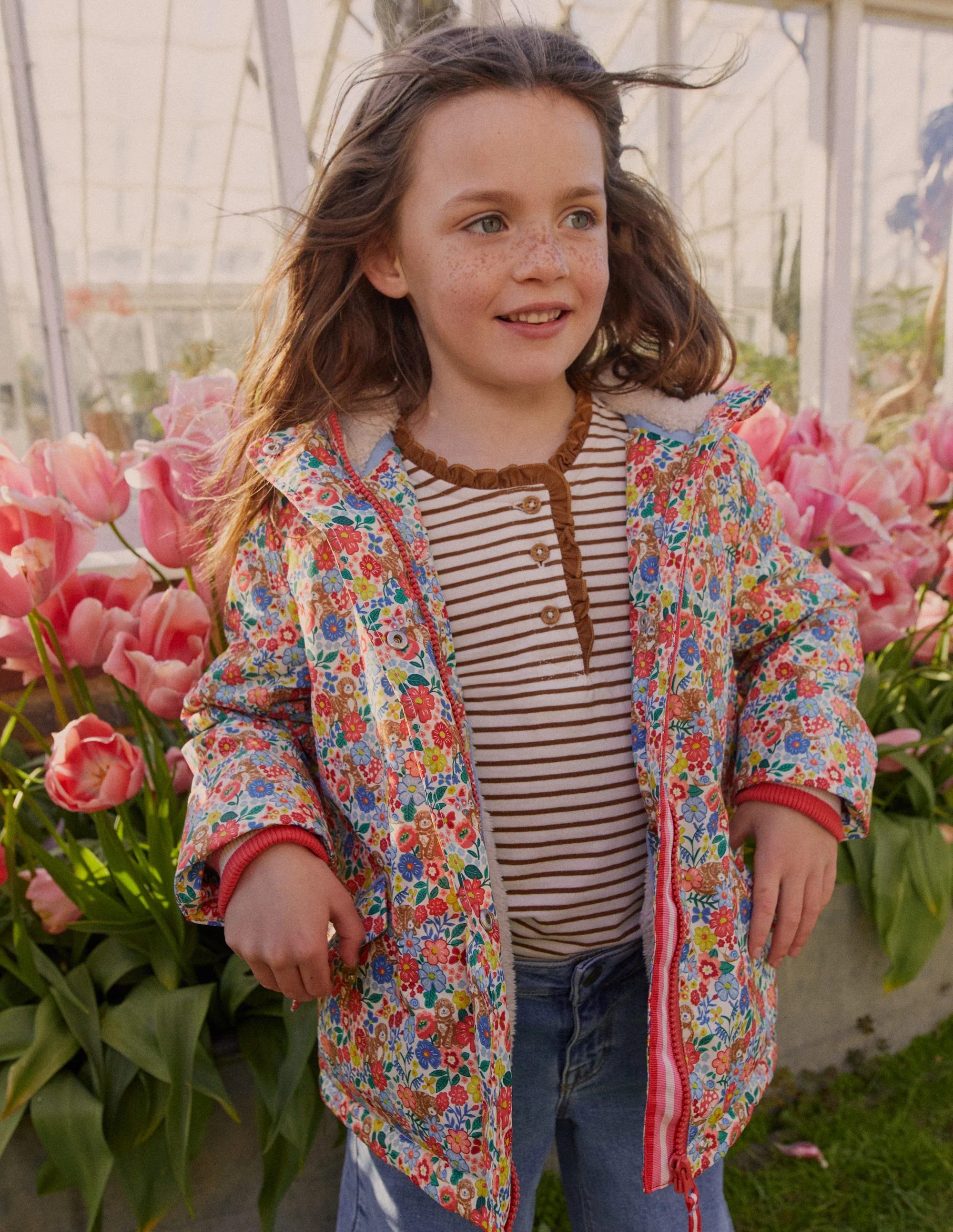 Anorak mit Sherpa-Futter-Bunt Winzige Welpen - Image 5