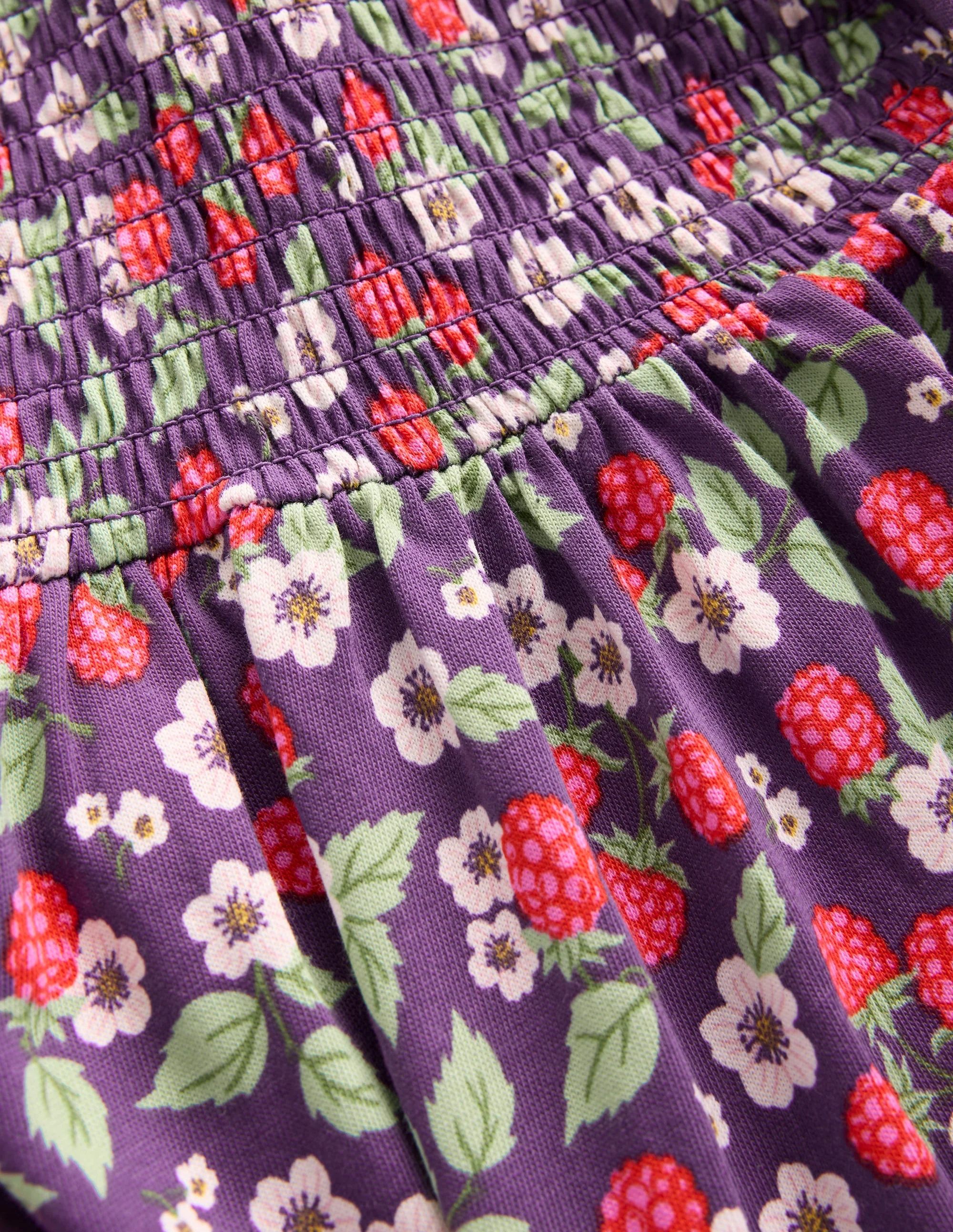 Aurora Langärmliges Kleid-Mystisches Violette Vintage-Beere - Image 3