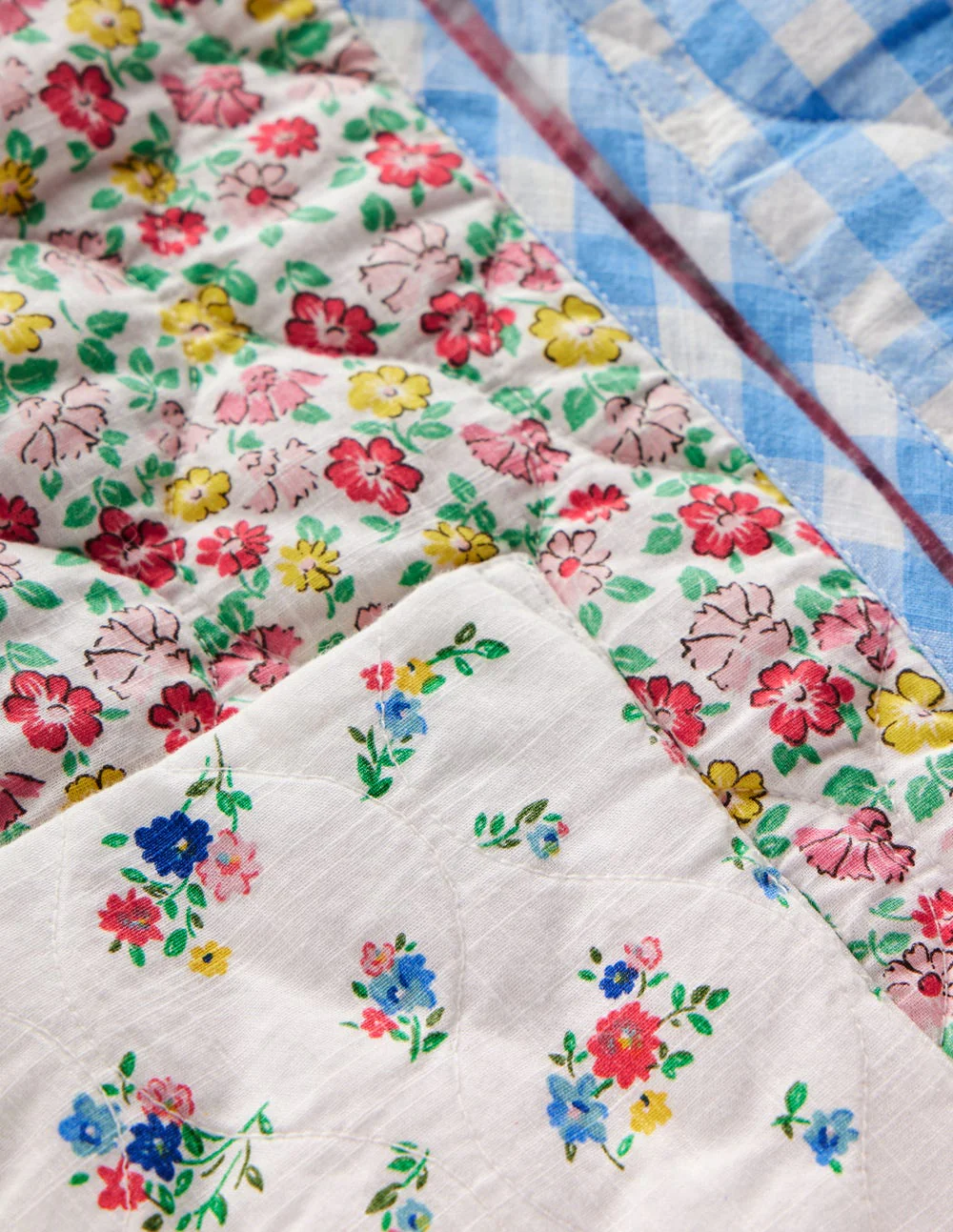 Aurore Wendejacke-Patchwork-Blumen - Image 3