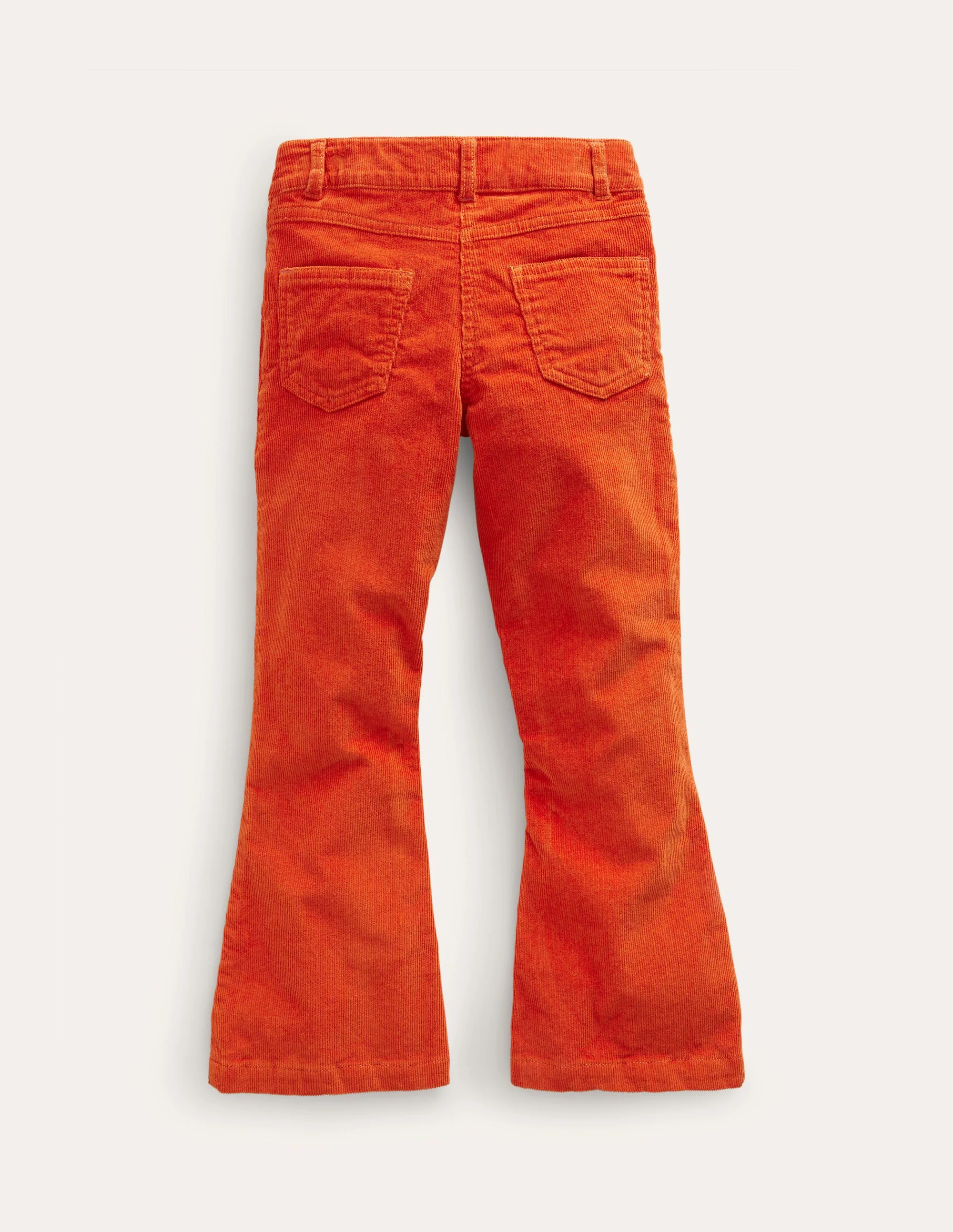 Ausgestellte Jeans-Ahorn-Orange Cord - Image 2