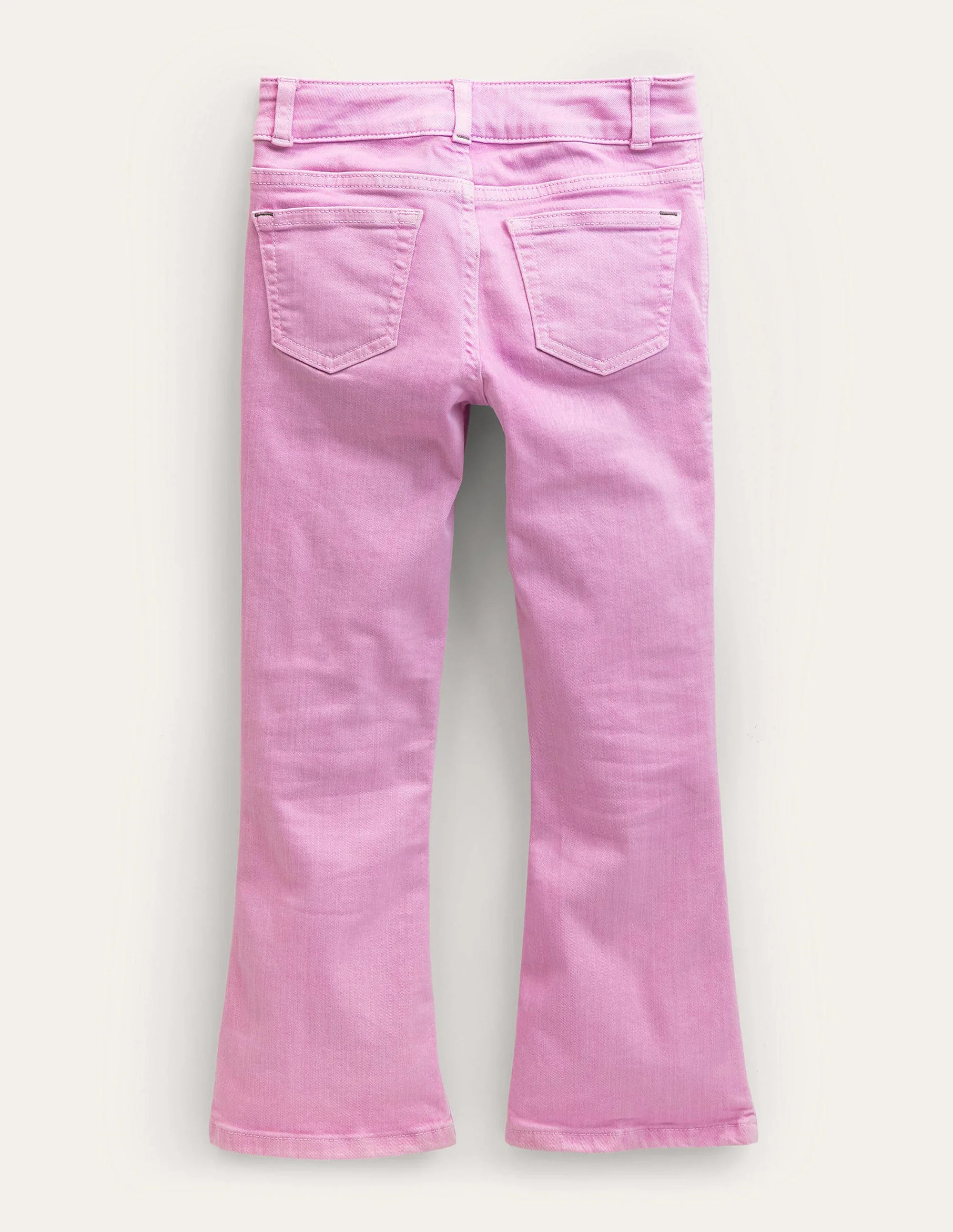Ausgestellte Jeans-Fliederrosa - Image 2
