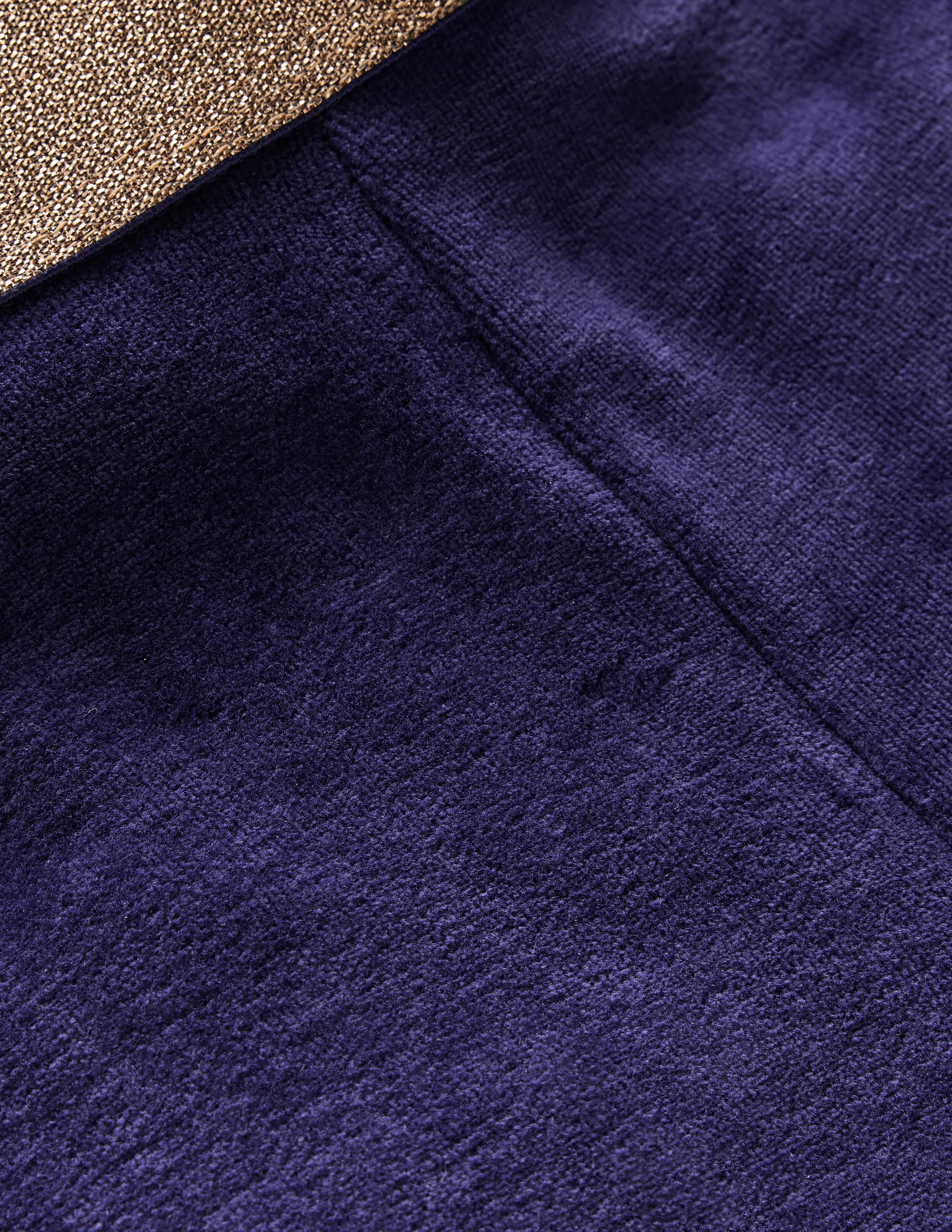 Ausgestellte Samtleggings-Schuluniform-Marineblau - Image 3