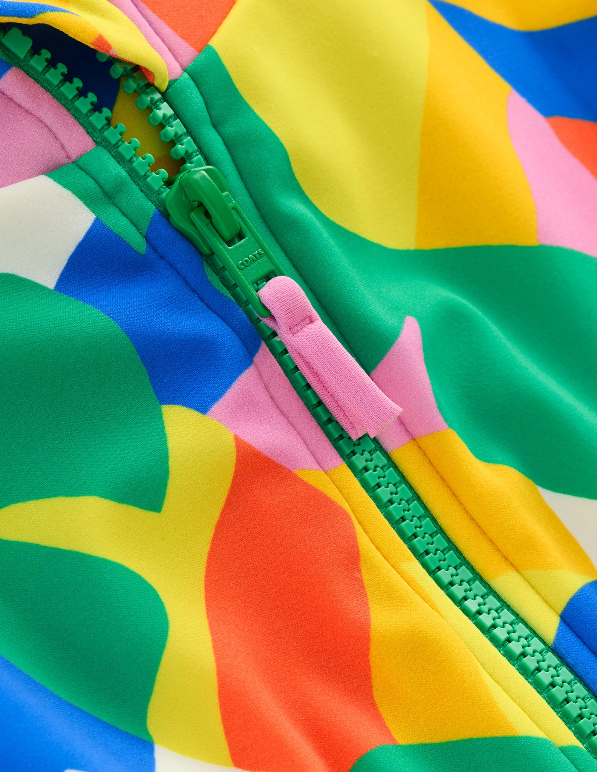Badeanzug mit langen Ärmeln-Bunt Abstrakt Palme - Image 3