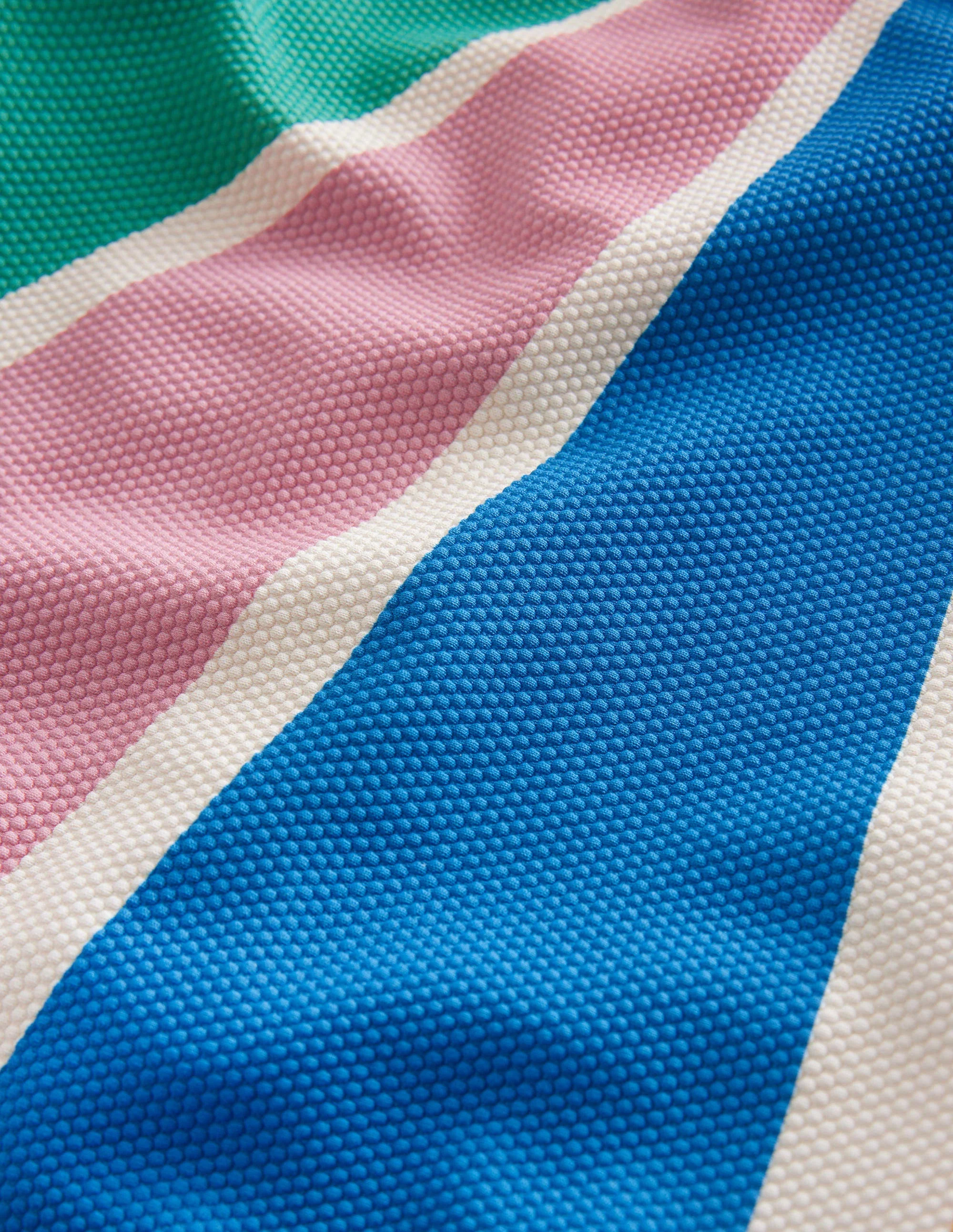 Badeanzug mit Pastell-Sonnenstrahlen-Bunt - Image 3