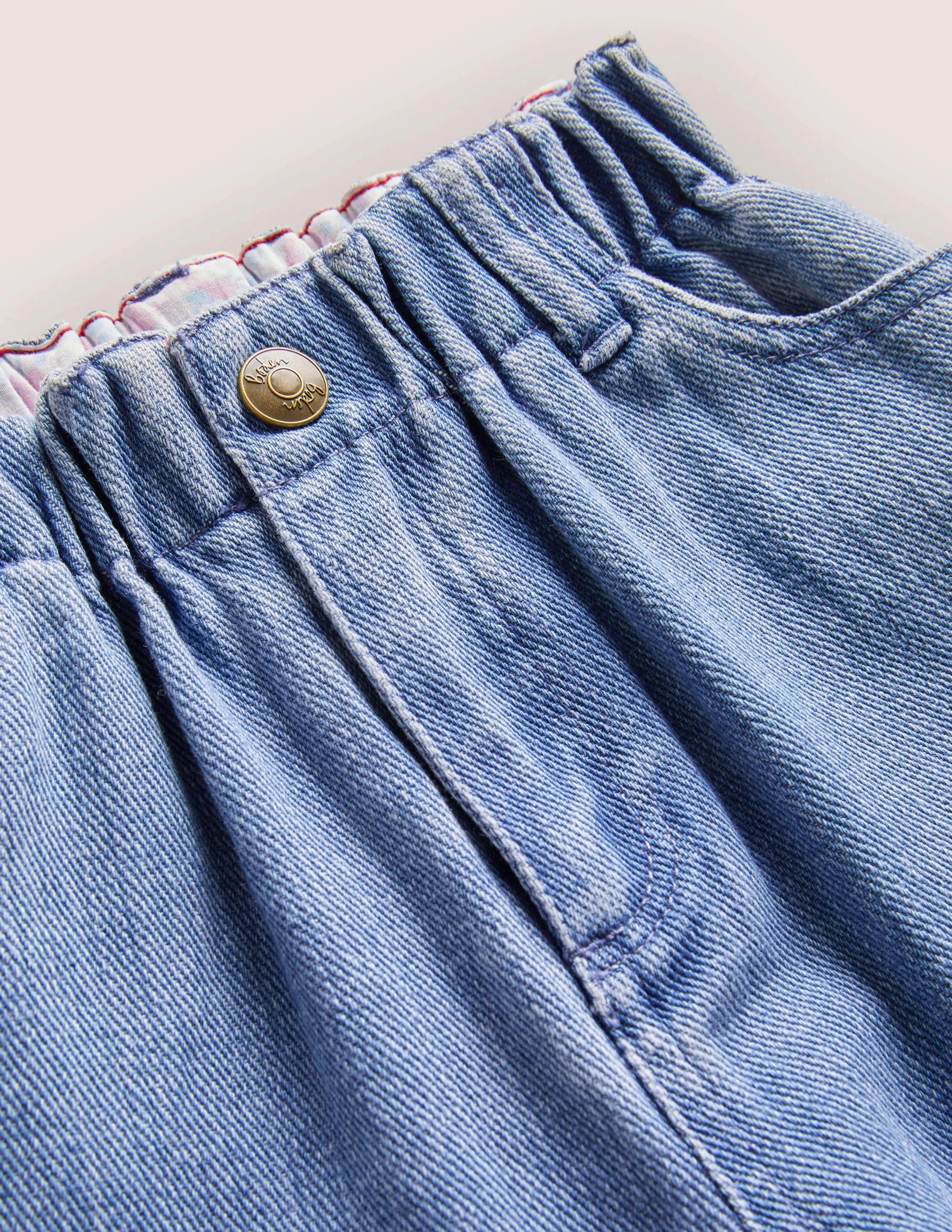Barrel-Jeans-Mittleres Vintageblau, Denim - Image 3