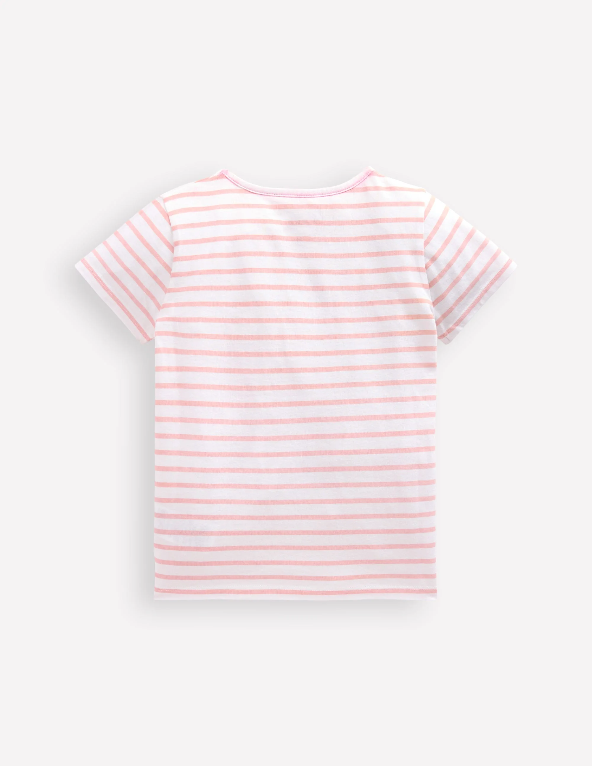 Bay Bouclé-T-Shirt-Streifen Schleifen - Image 2