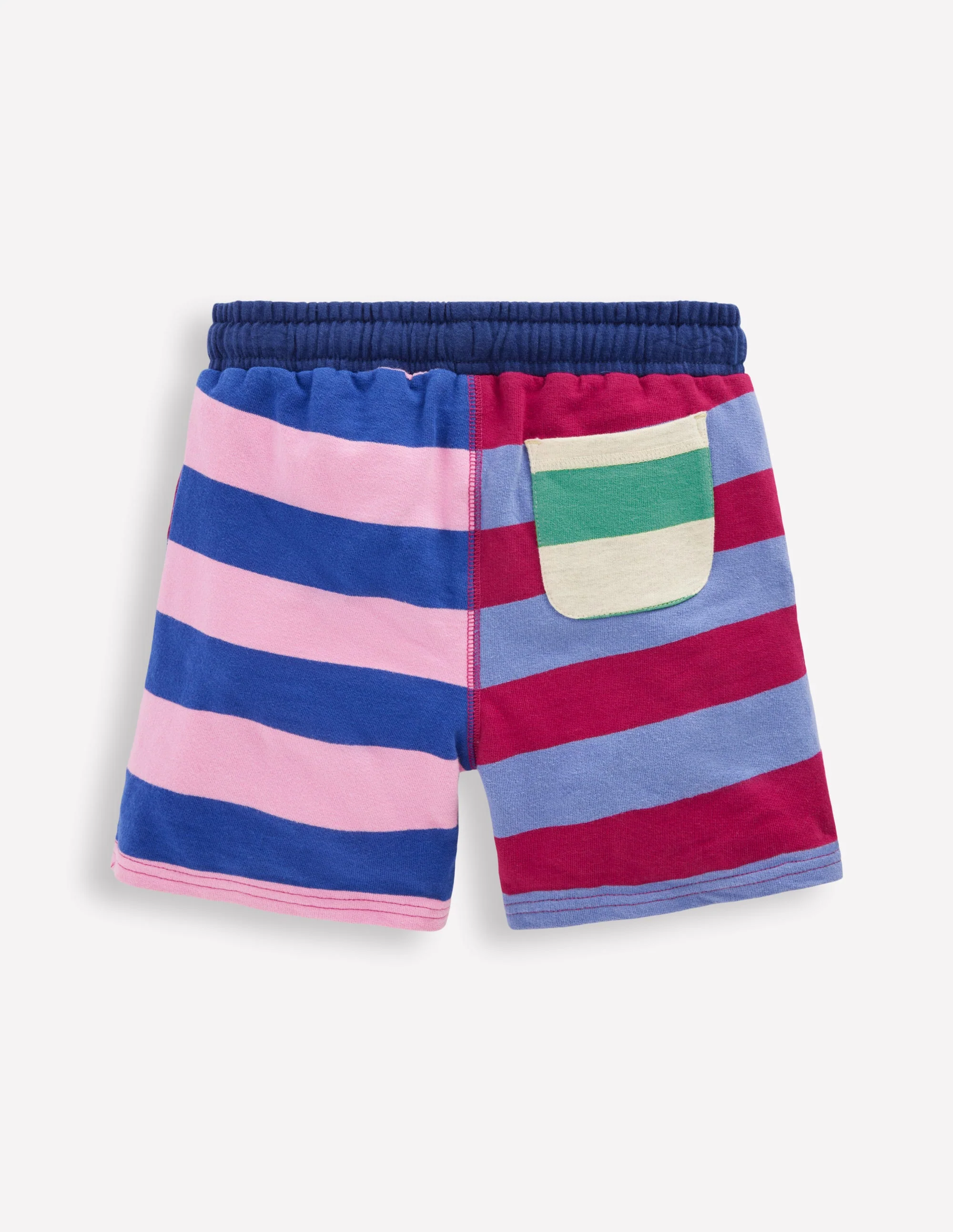 Bedruckte Jerseyshorts-Bunt Kuddelmuddel-Streifen - Image 2