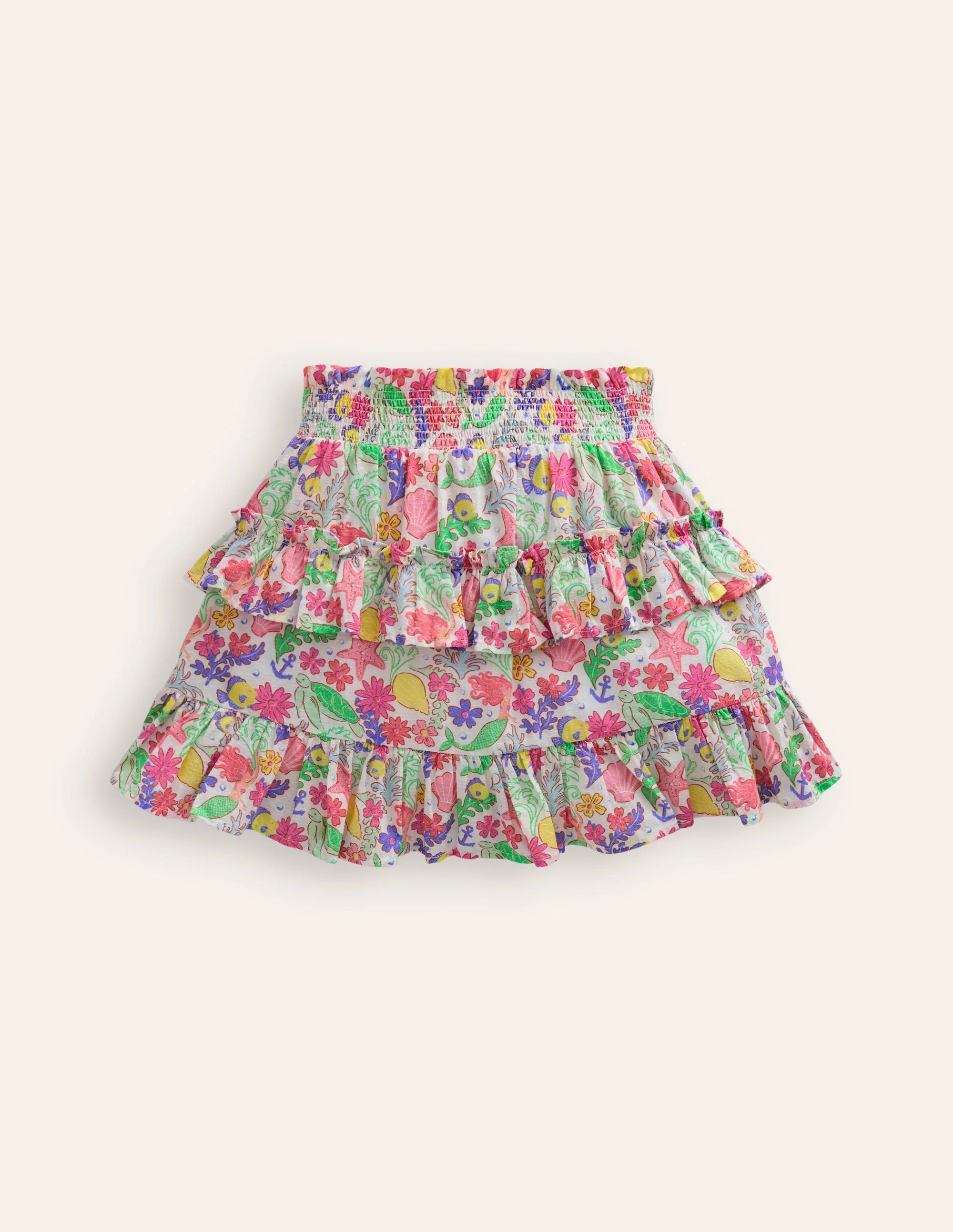 Bedruckter Stufenskort-Bunt Meerjungfrau - Image 2