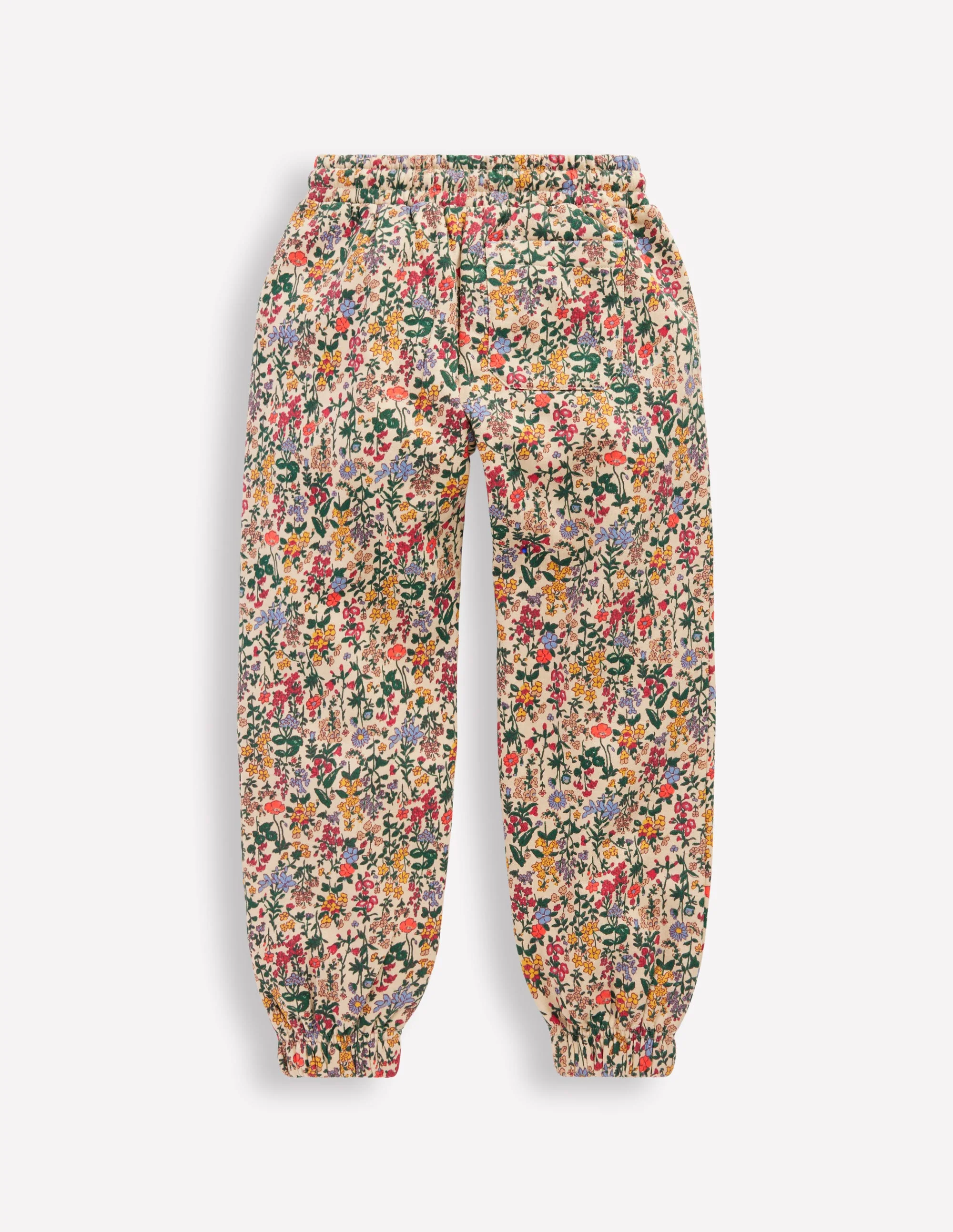 Bequeme Jogginghose mit Druck-Filigranes Blumenmuster - Image 2