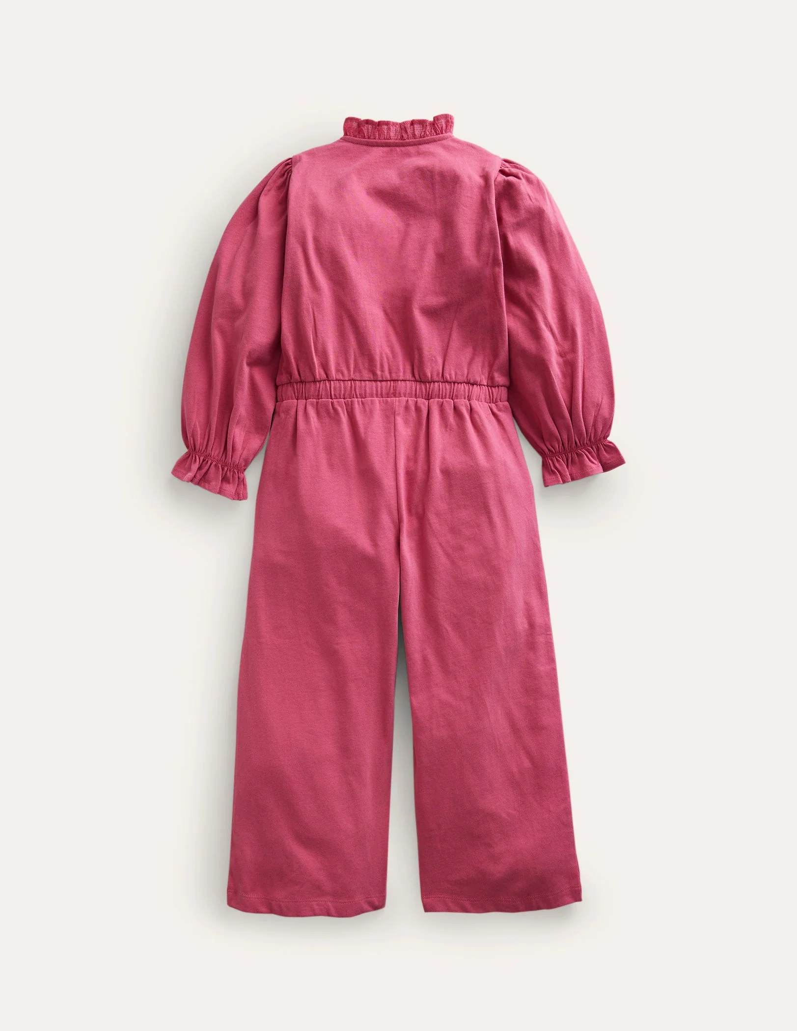Bestickter Jersey-Overall-Zartrosa - Image 2