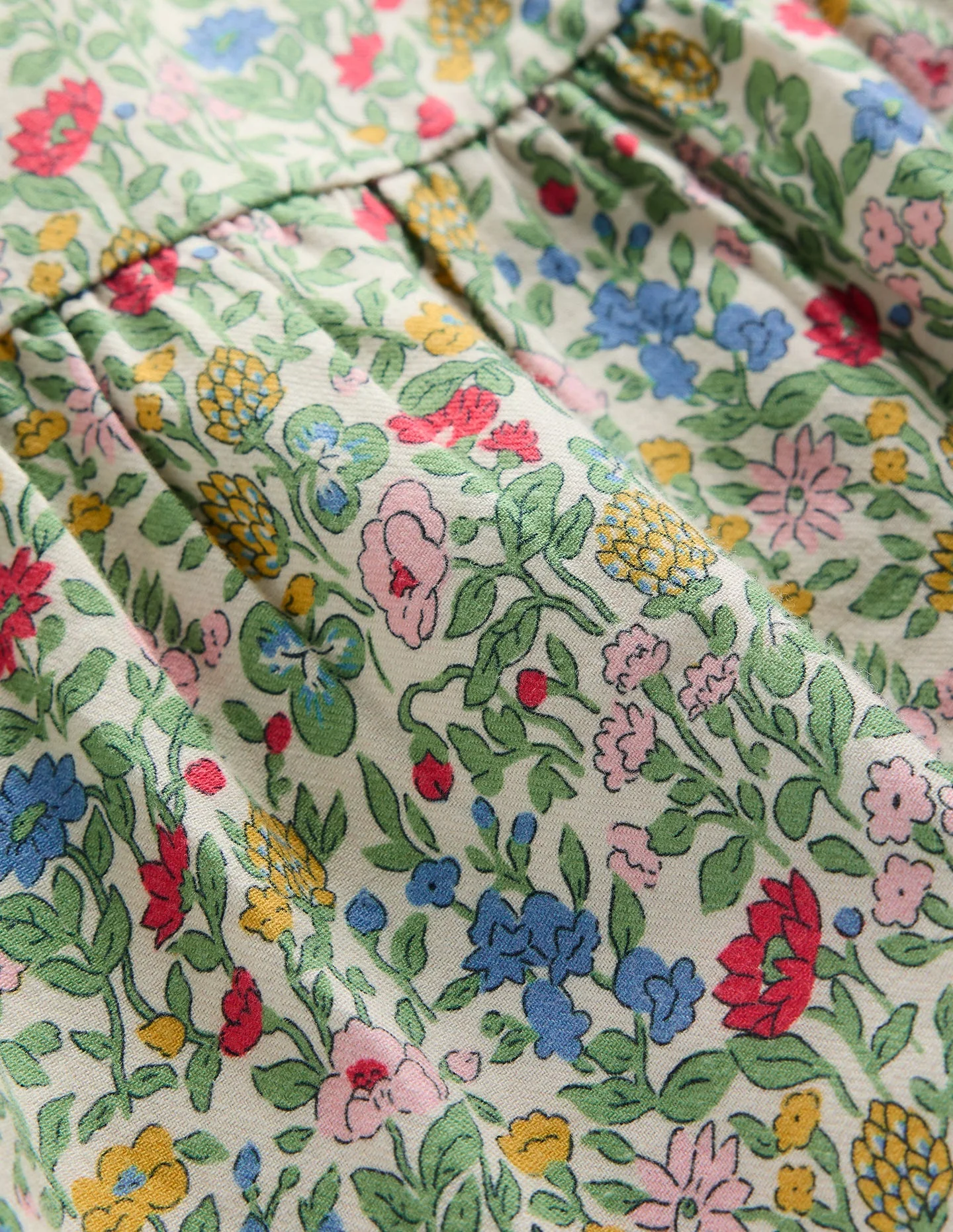 Betsy Stufenkleid zum Herumwirbeln-Bunt mit Blumenwiese - Image 3