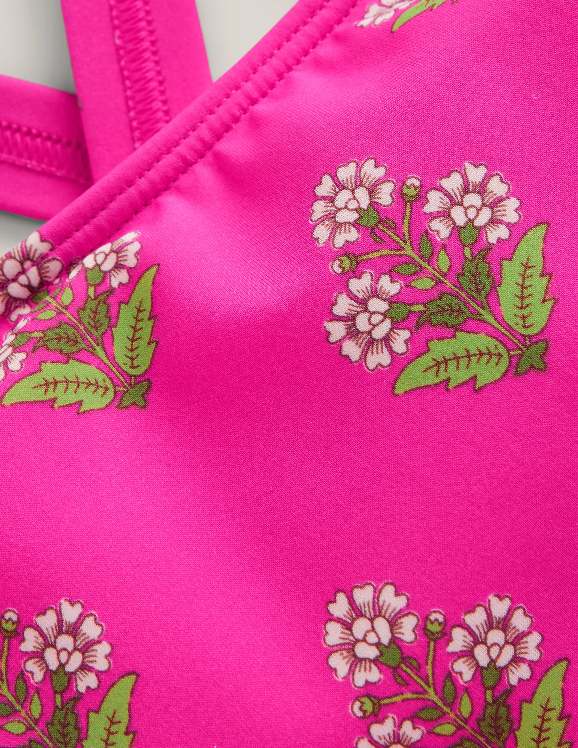 Bikinioberteil mit gekreuzten Rückenträgern-Pink Kleiner Holzblock - Image 3