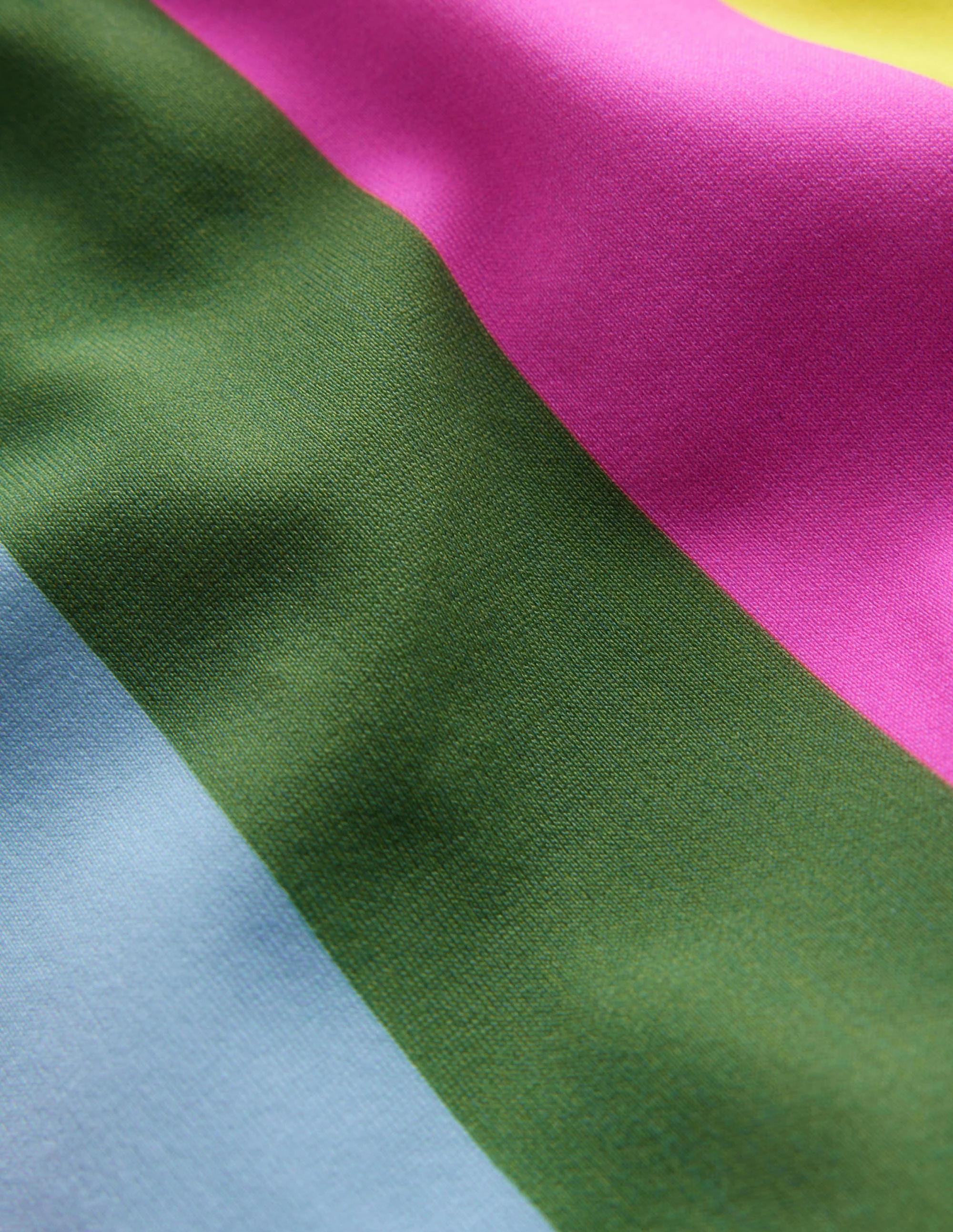 Bikinioberteil mit gekreuzten Rückenträgern-Sanft Bunt Gestreift - Image 3