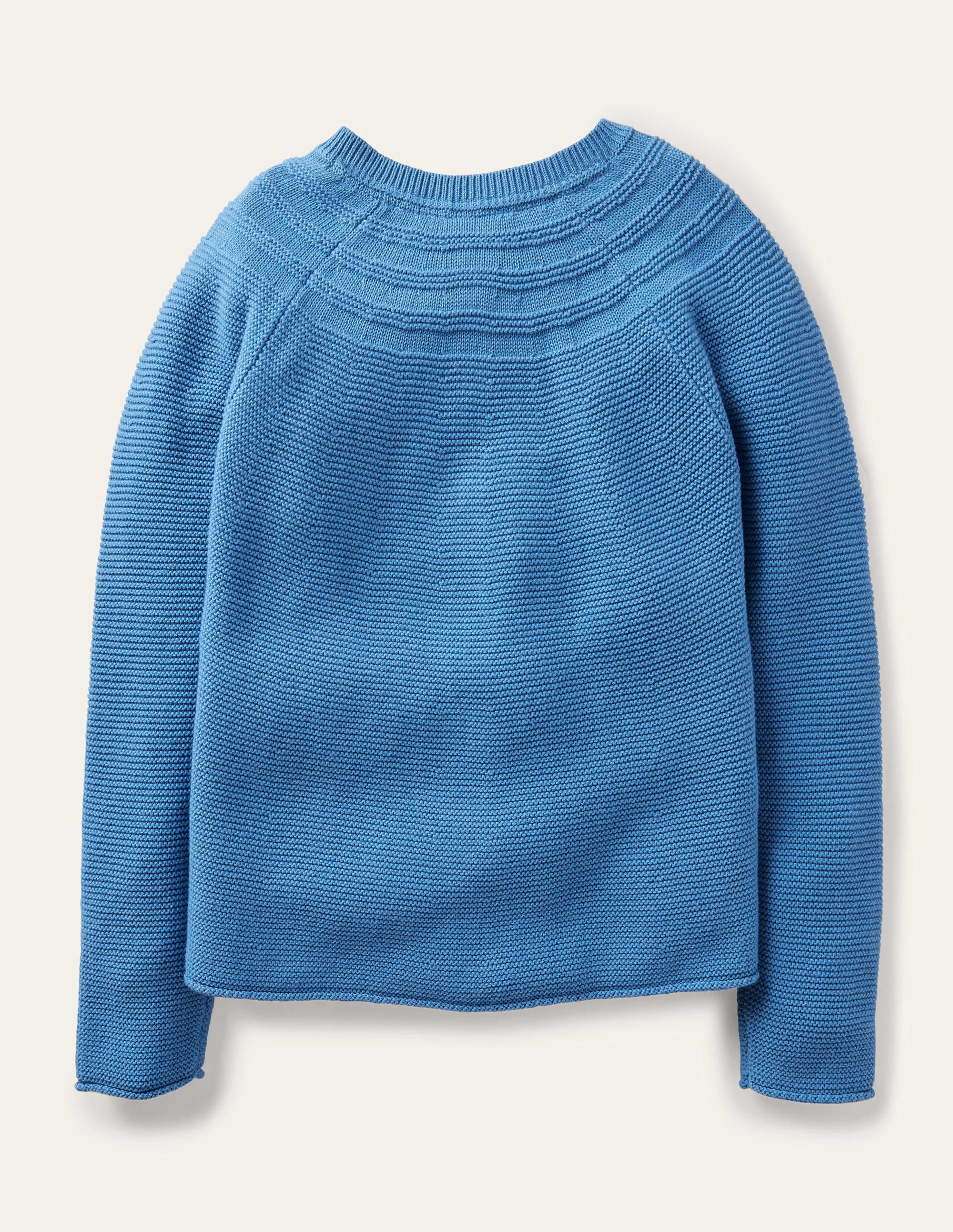 Blue Cashmere Blend Cardigan-Elisabethanisches Blau - Image 2