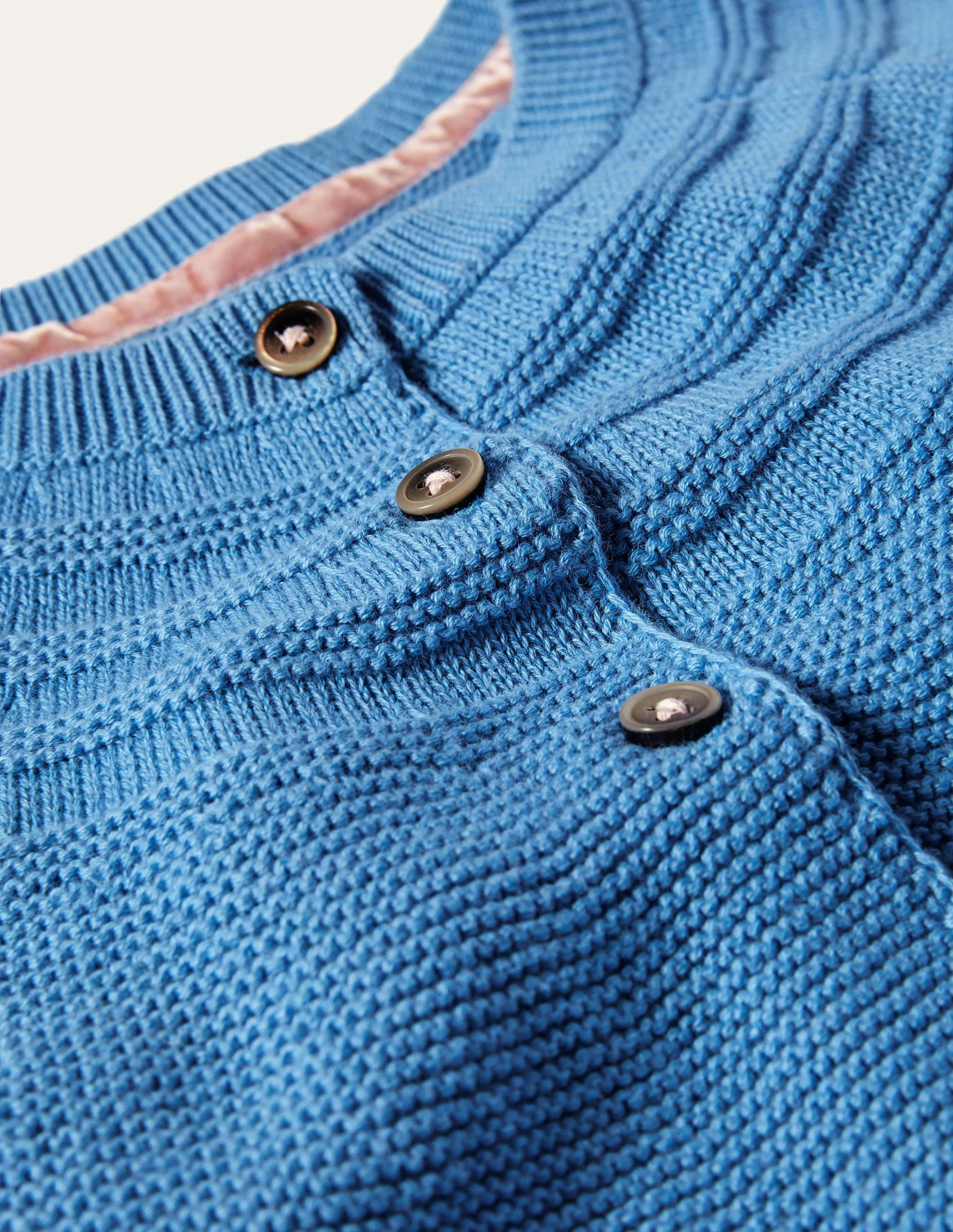 Blue Cashmere Blend Cardigan-Elisabethanisches Blau - Image 3