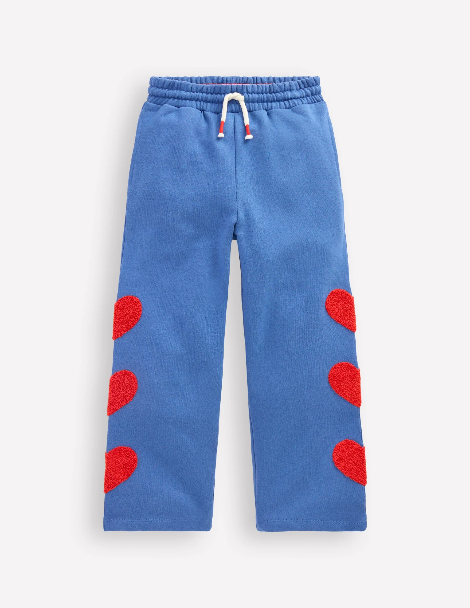 Bobbie Jogginghose mit Applikationen-Blauhäher Herzen - Image 3