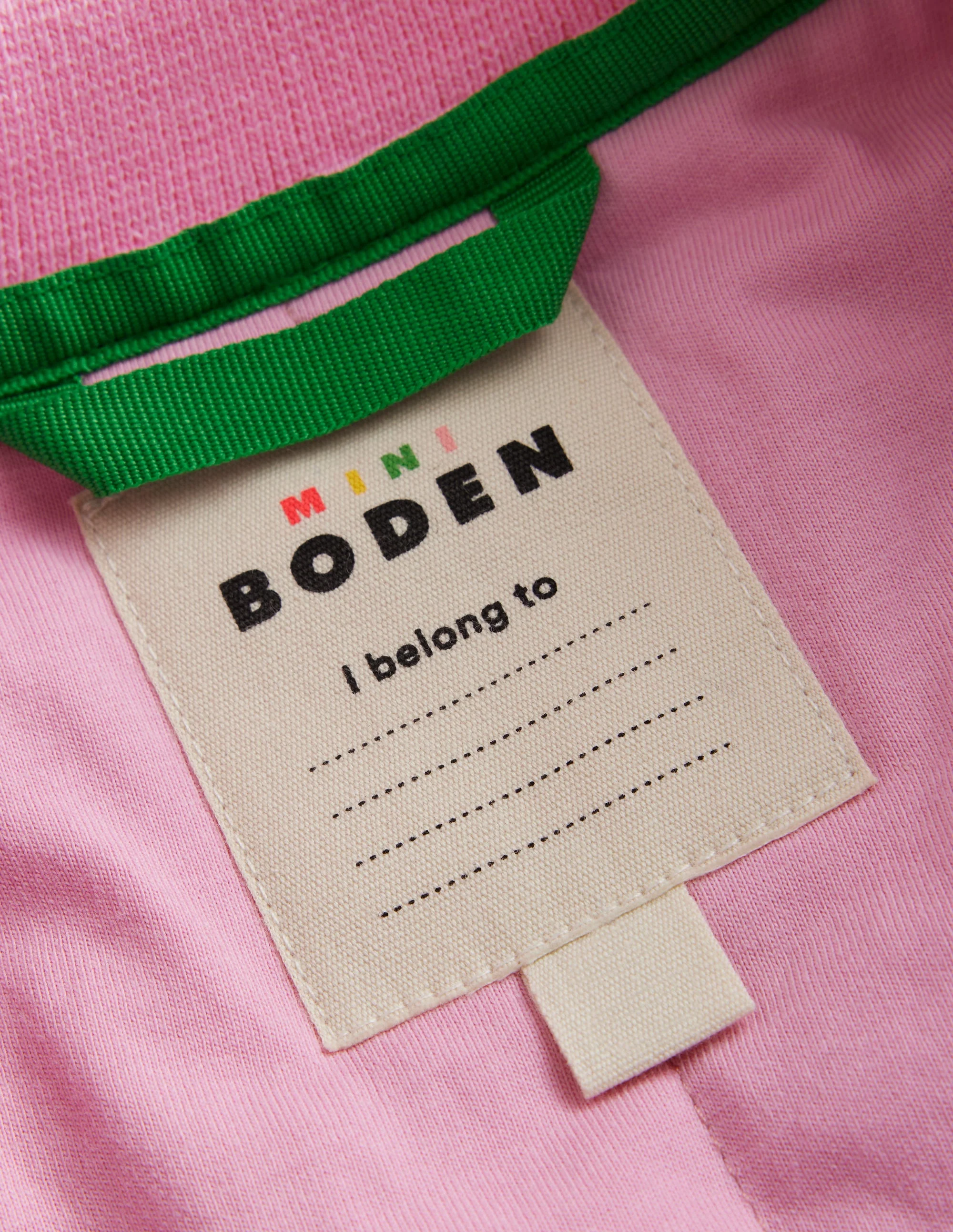 Bomberjacke aus Borg-Mix-Naturweiß/Blockfarben Punkte - Image 4