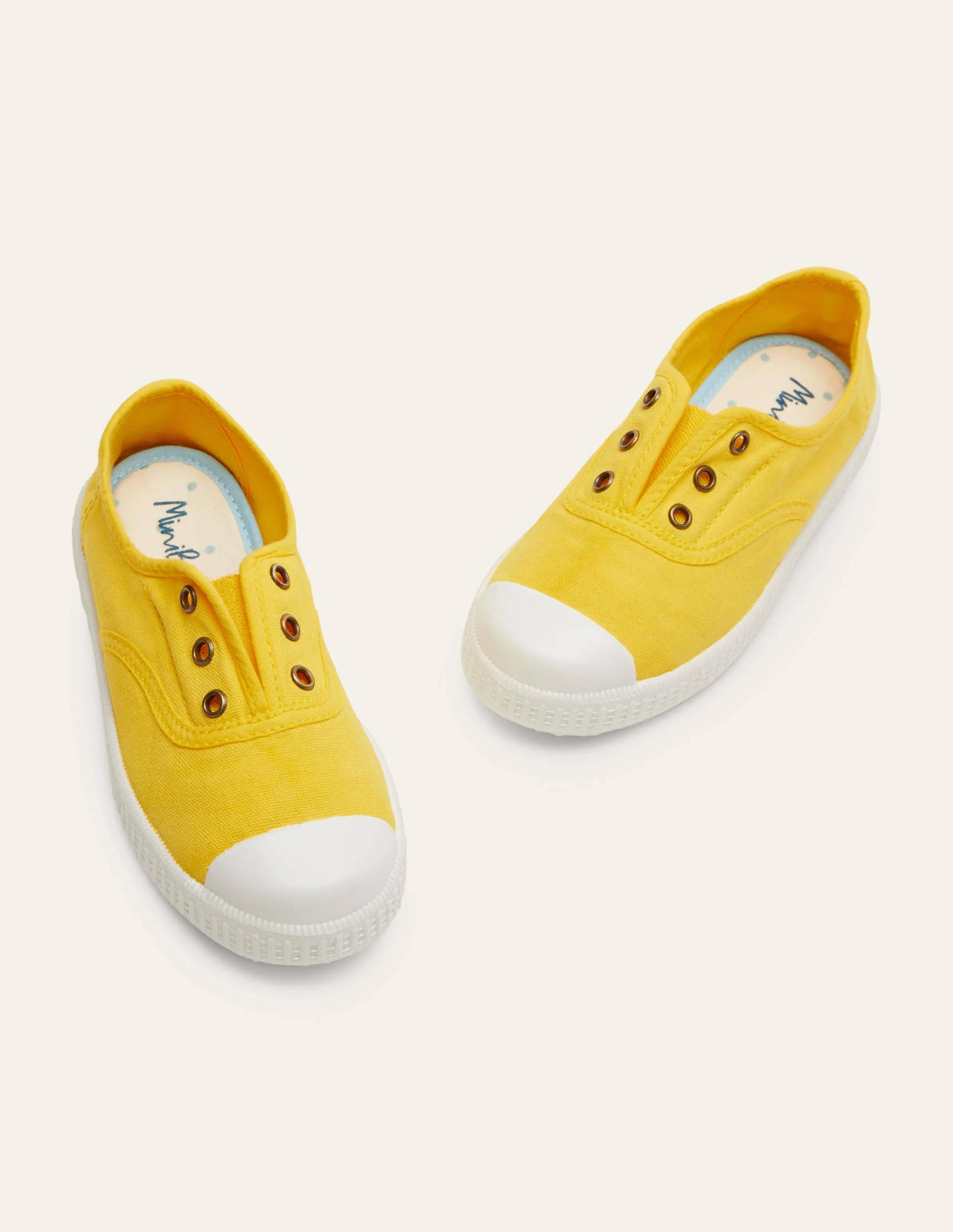 Canvas-Schuhe zum Hineinschlüpfen-Maisgelb