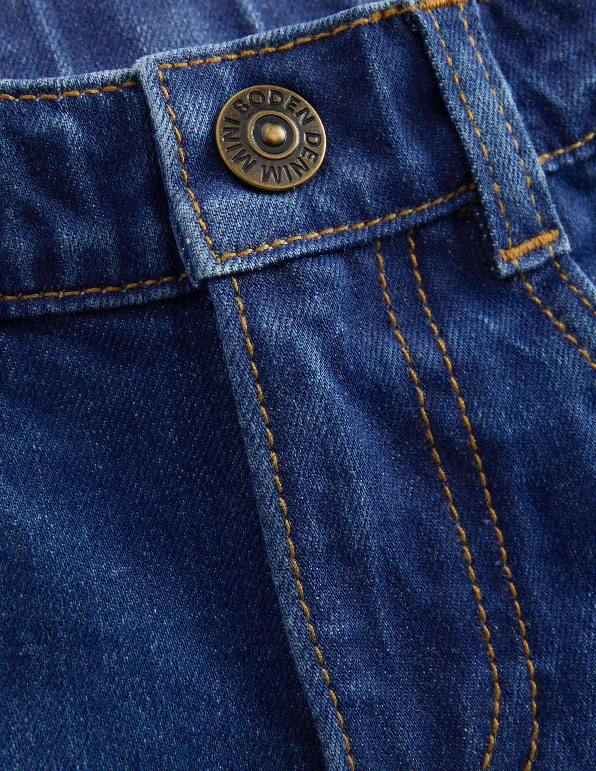 Caprihose-Denim Mittlere Waschung - Image 3