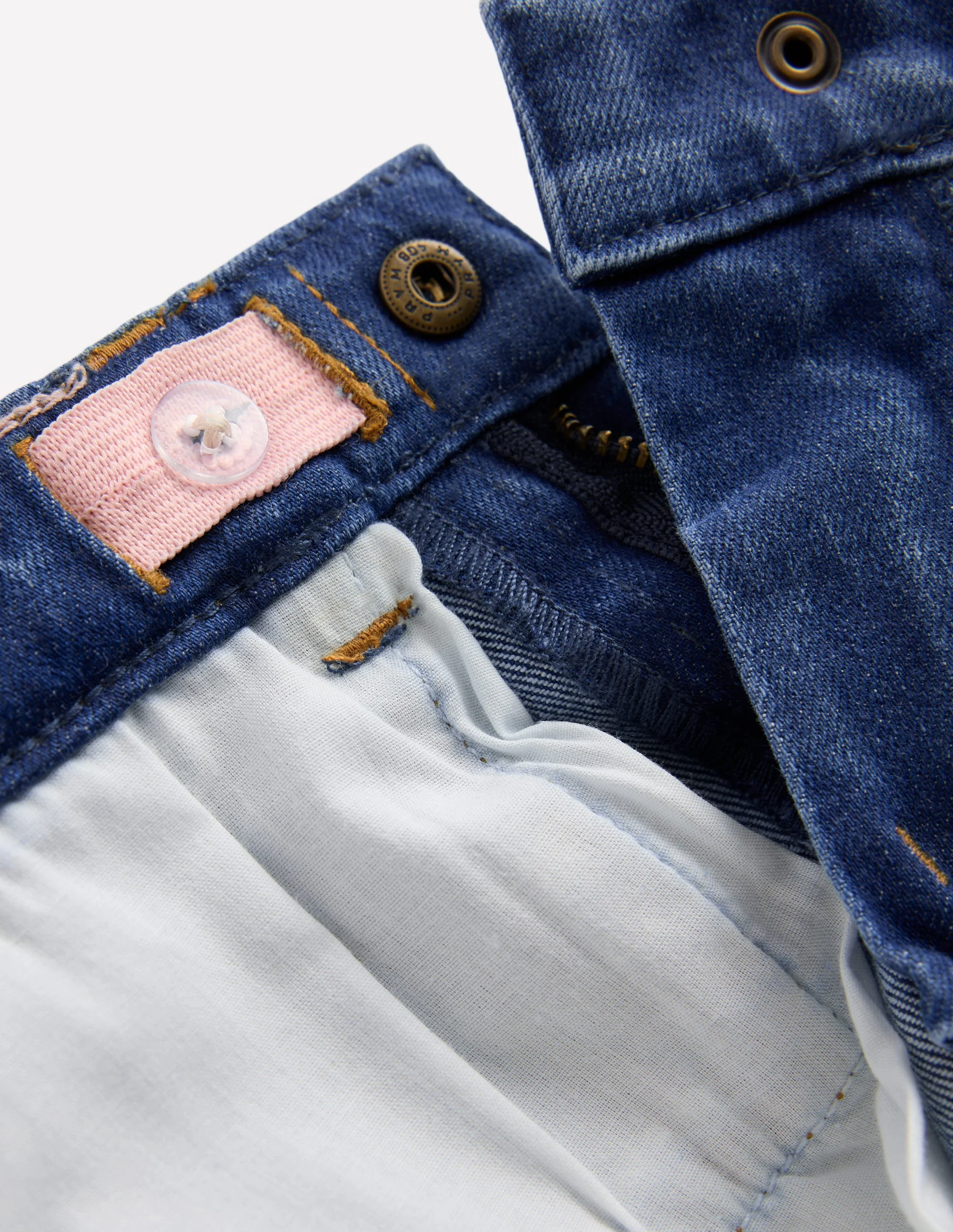 Caprihose-Denim Mittlere Waschung - Image 4