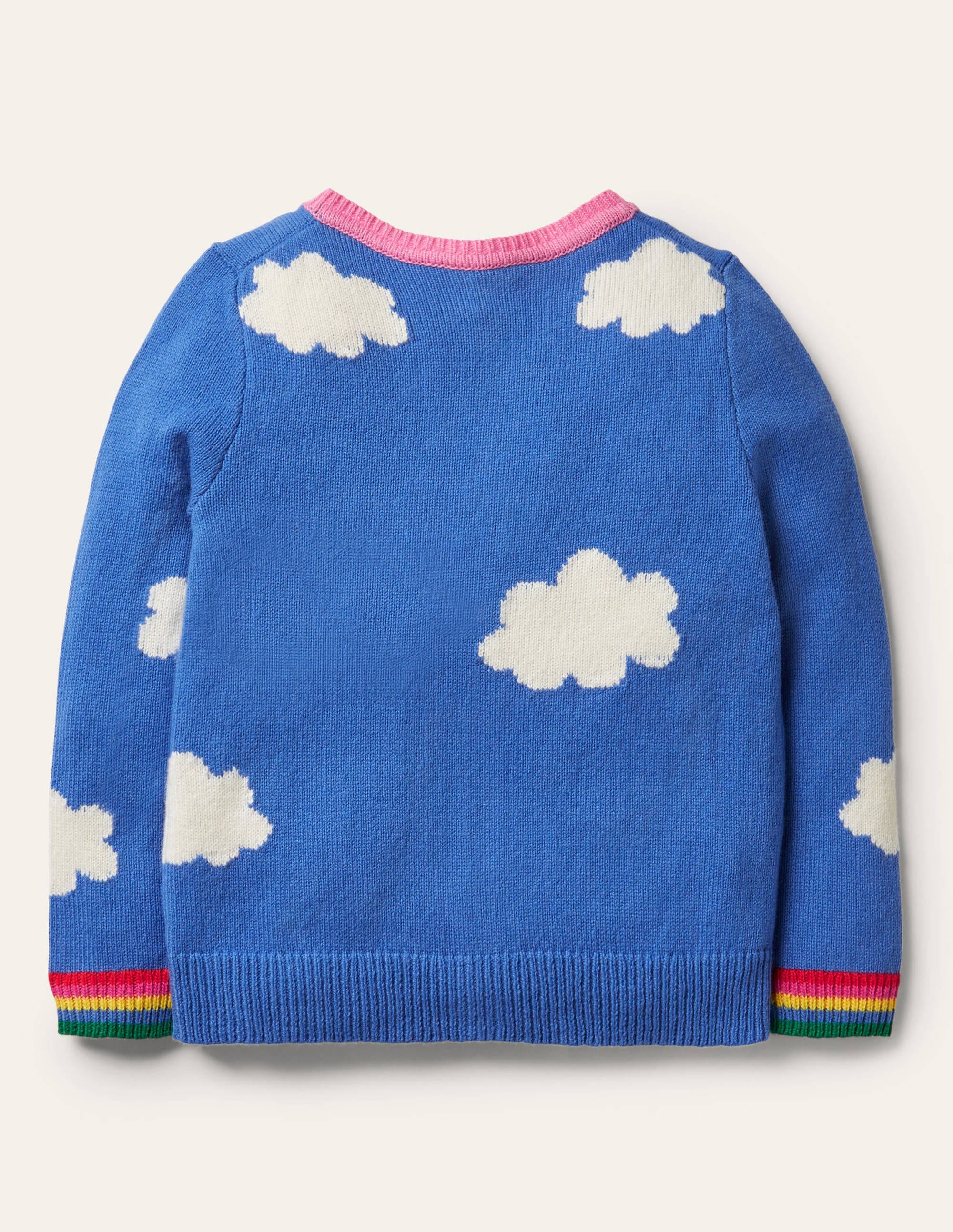 Cardigan mit Wetterapplikation-Elisabethanisches Blau, Himmel - Image 2