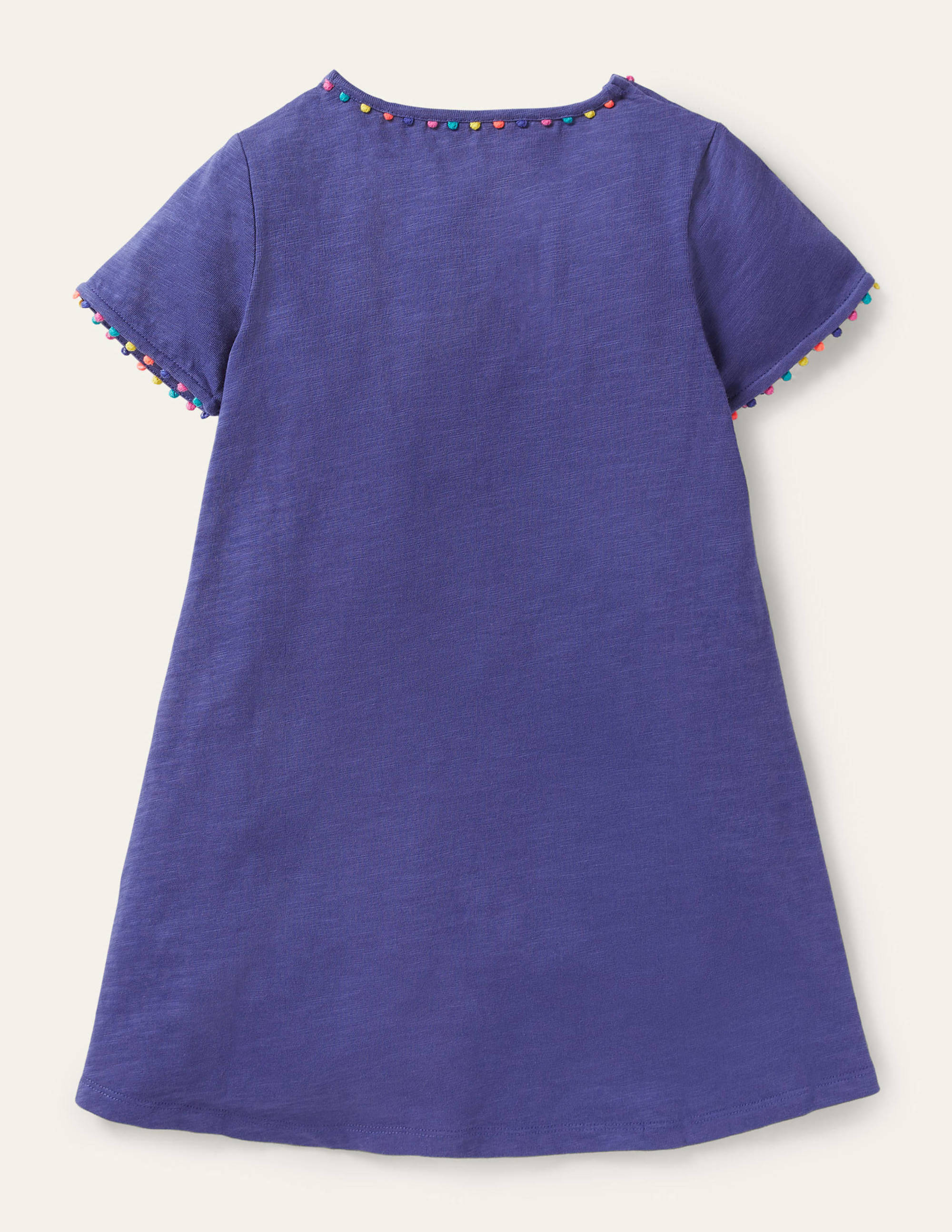 Charlie Jerseykleid mit Bommeln-Segelblau - Image 2