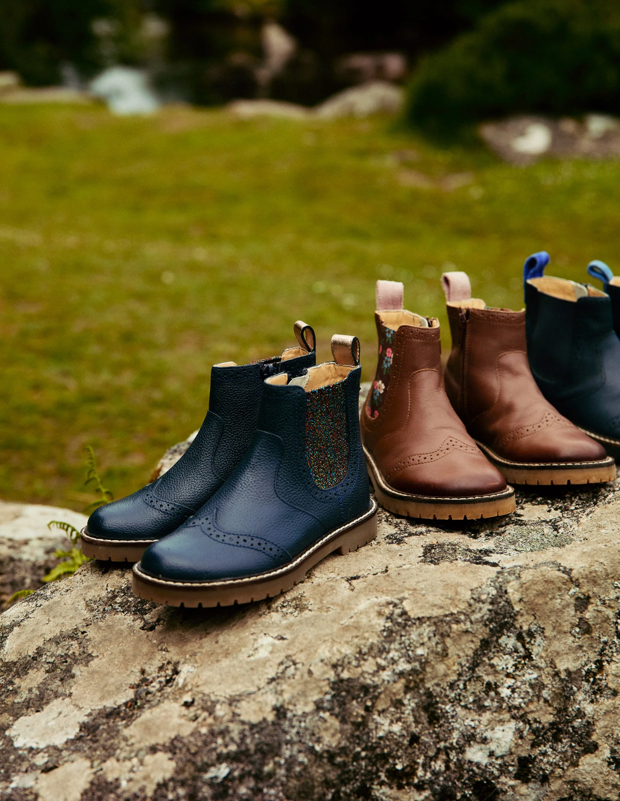 Chelsea-Stiefel aus Leder-Französisches Marineblau - Image 4