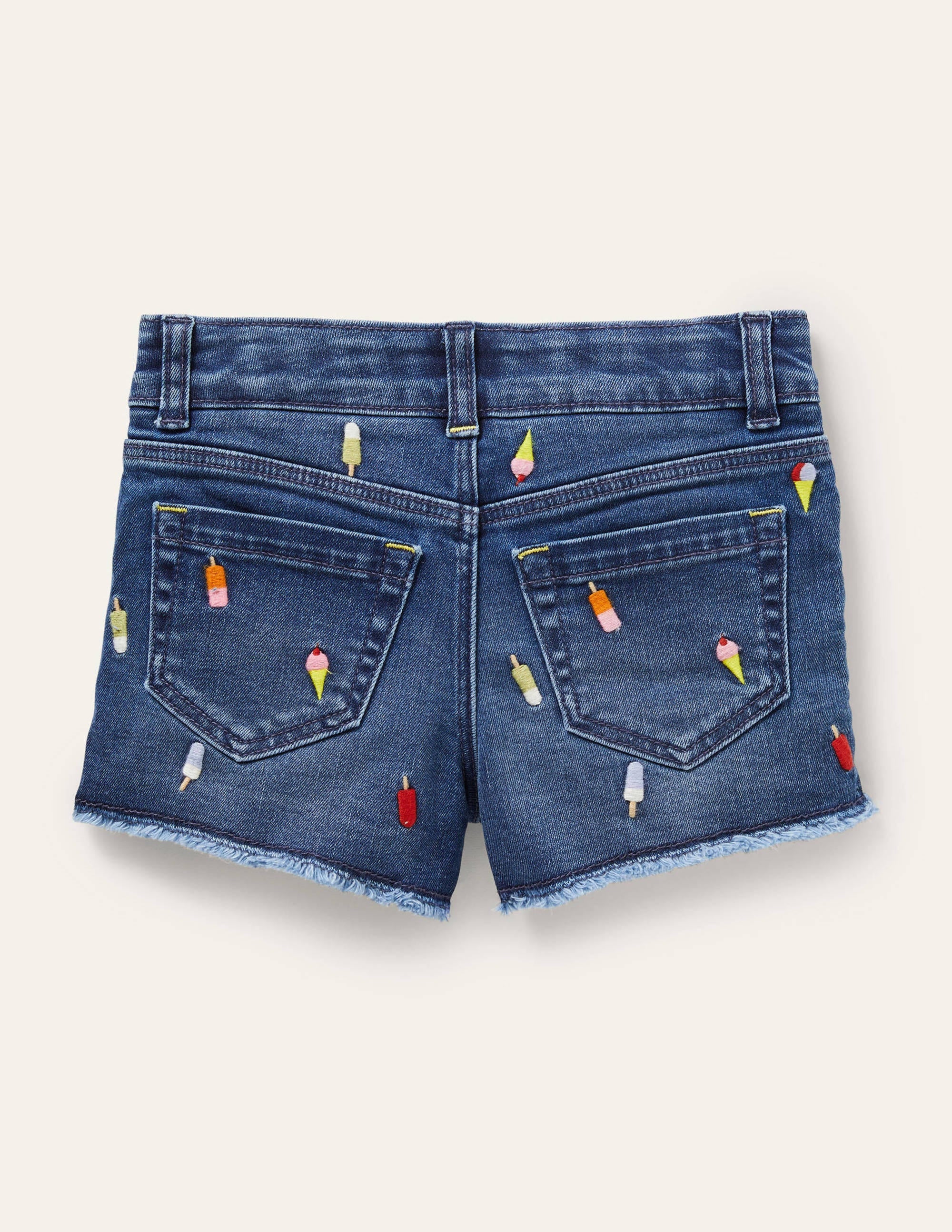 Denim-Shorts-Denim, Eiscreme - Image 2