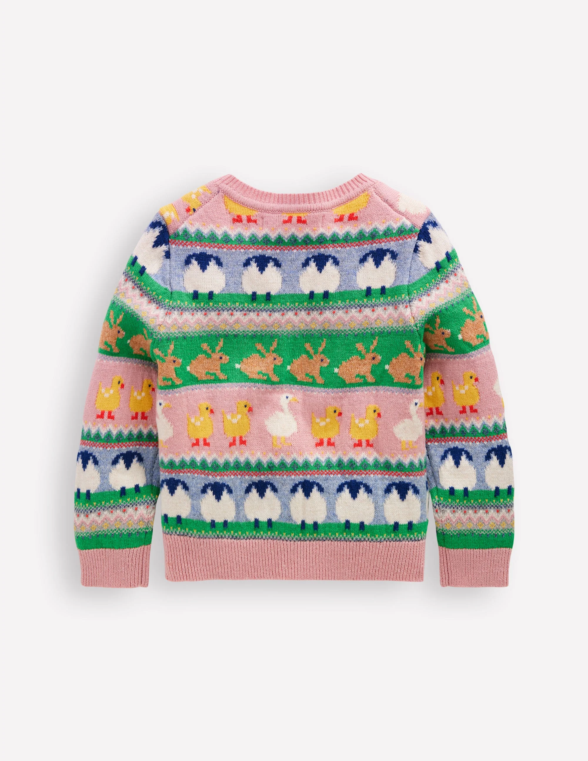 Edie Fair-Isle-Strickjacke-Ostern Fair-Isle - Image 2