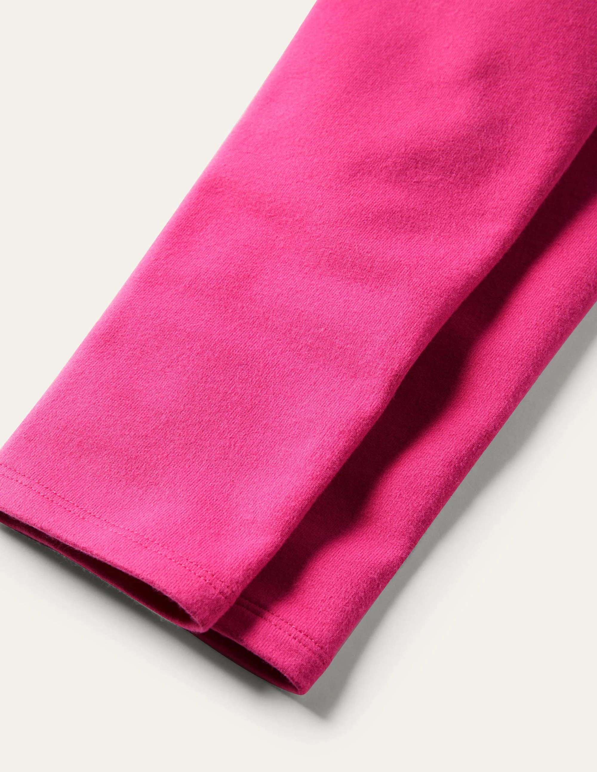 Einfarbige bequeme Leggings-Rosarot - Image 3