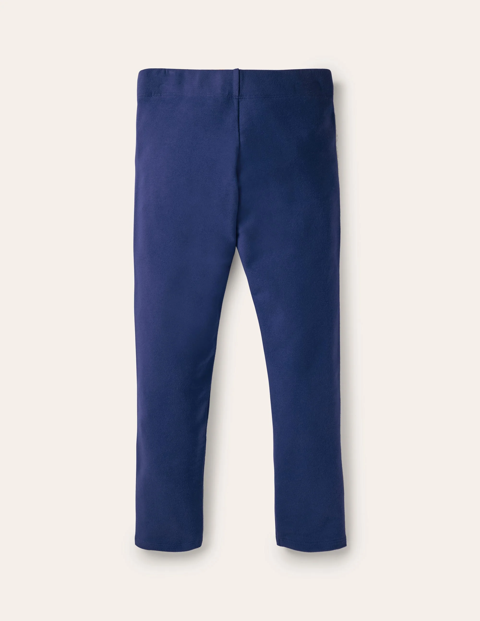 Einfarbige bequeme Leggings-Schuluniform-Navy - Image 2